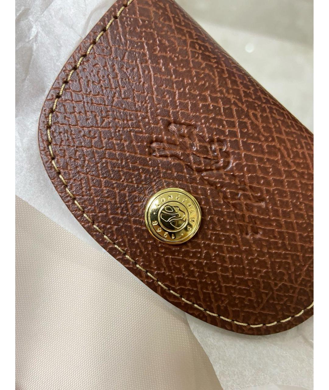 LONGCHAMP Бежевая сумка с короткими ручками, фото 7