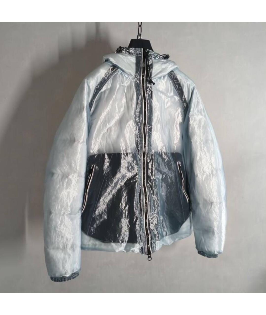 CP COMPANY Голубой полиамидовый пуховик, фото 2