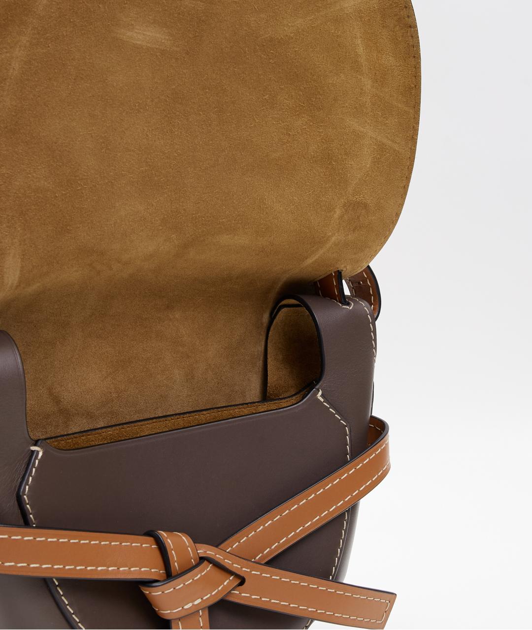 LOEWE Фиолетовая кожаная сумка через плечо, фото 4