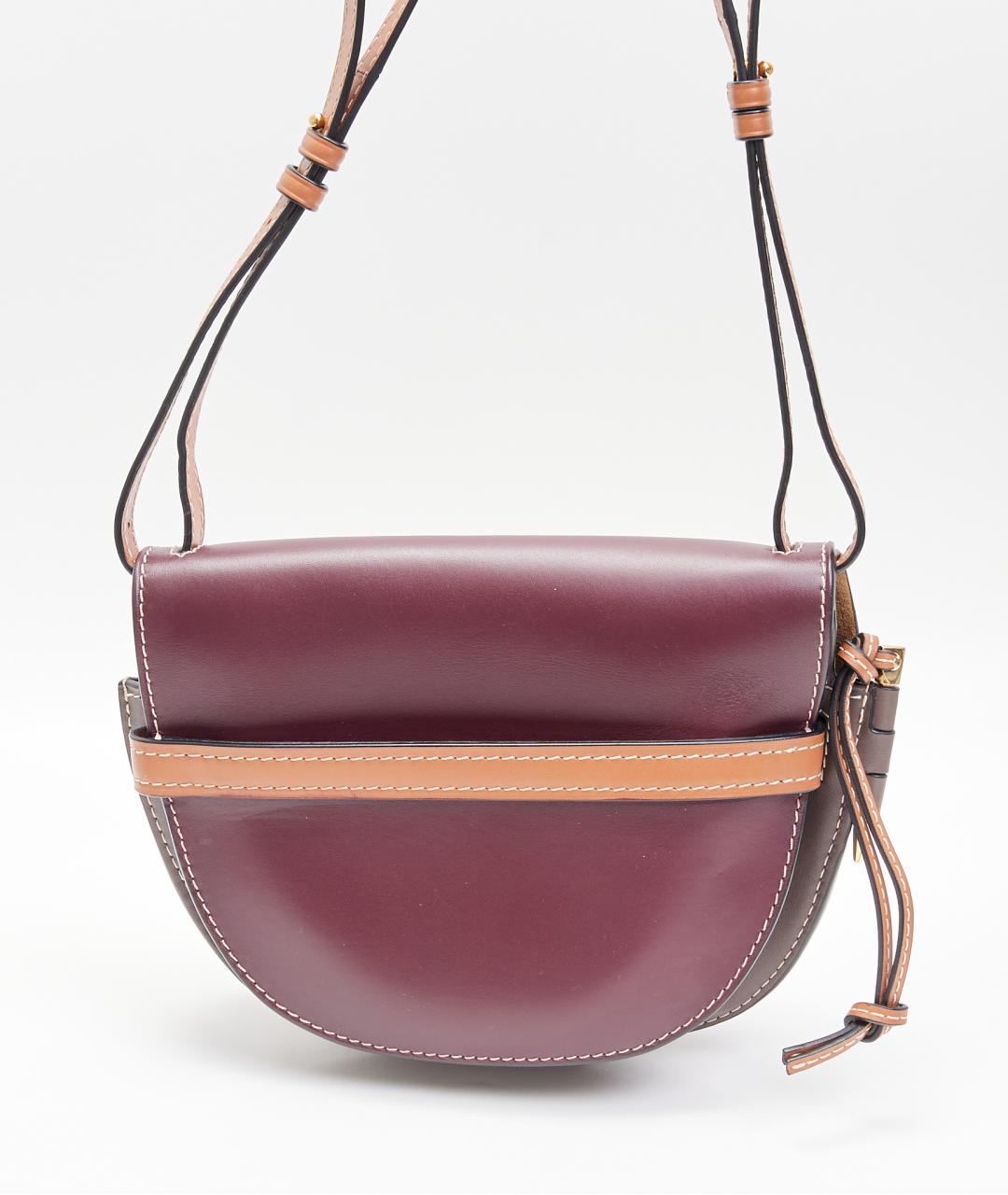 LOEWE Фиолетовая кожаная сумка через плечо, фото 3