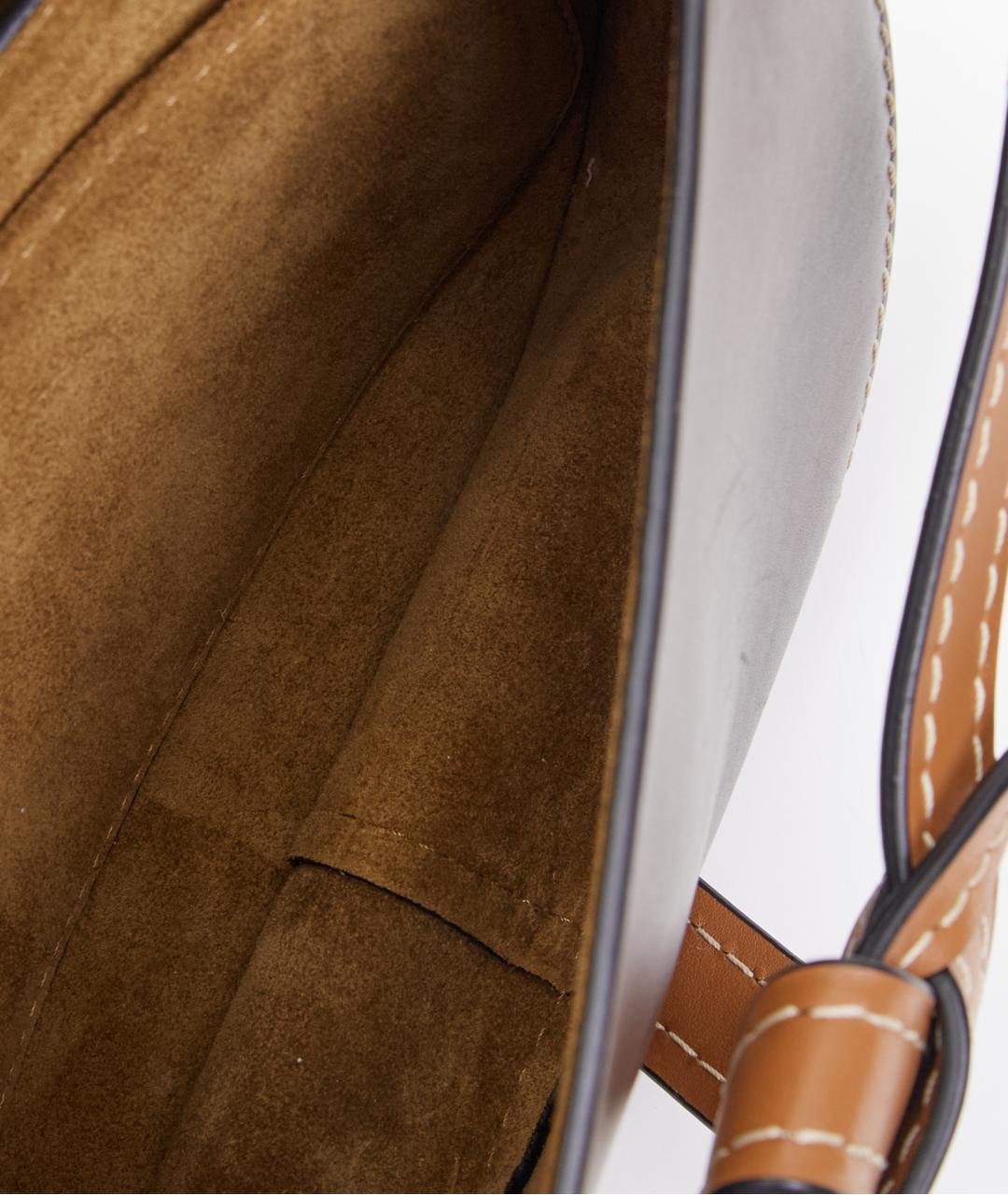 LOEWE Фиолетовая кожаная сумка через плечо, фото 5