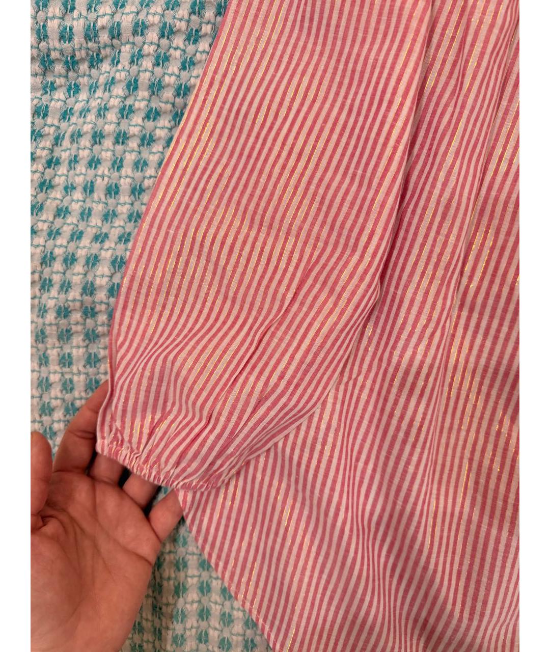 MICHAEL MICHAEL KORS Розовая хлопковая блузы, фото 2