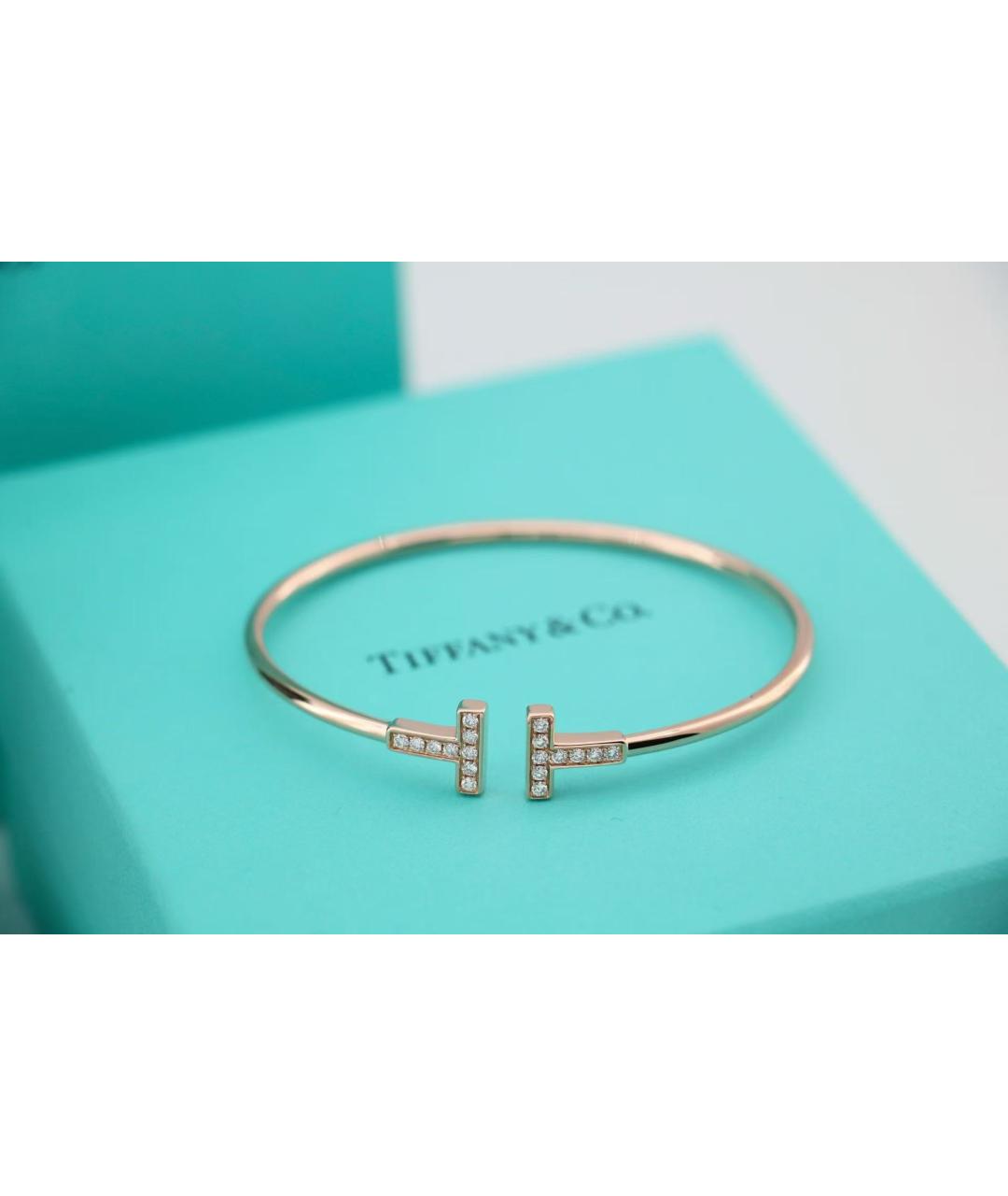 TIFFANY&CO Золотой браслет из розового золота, фото 5