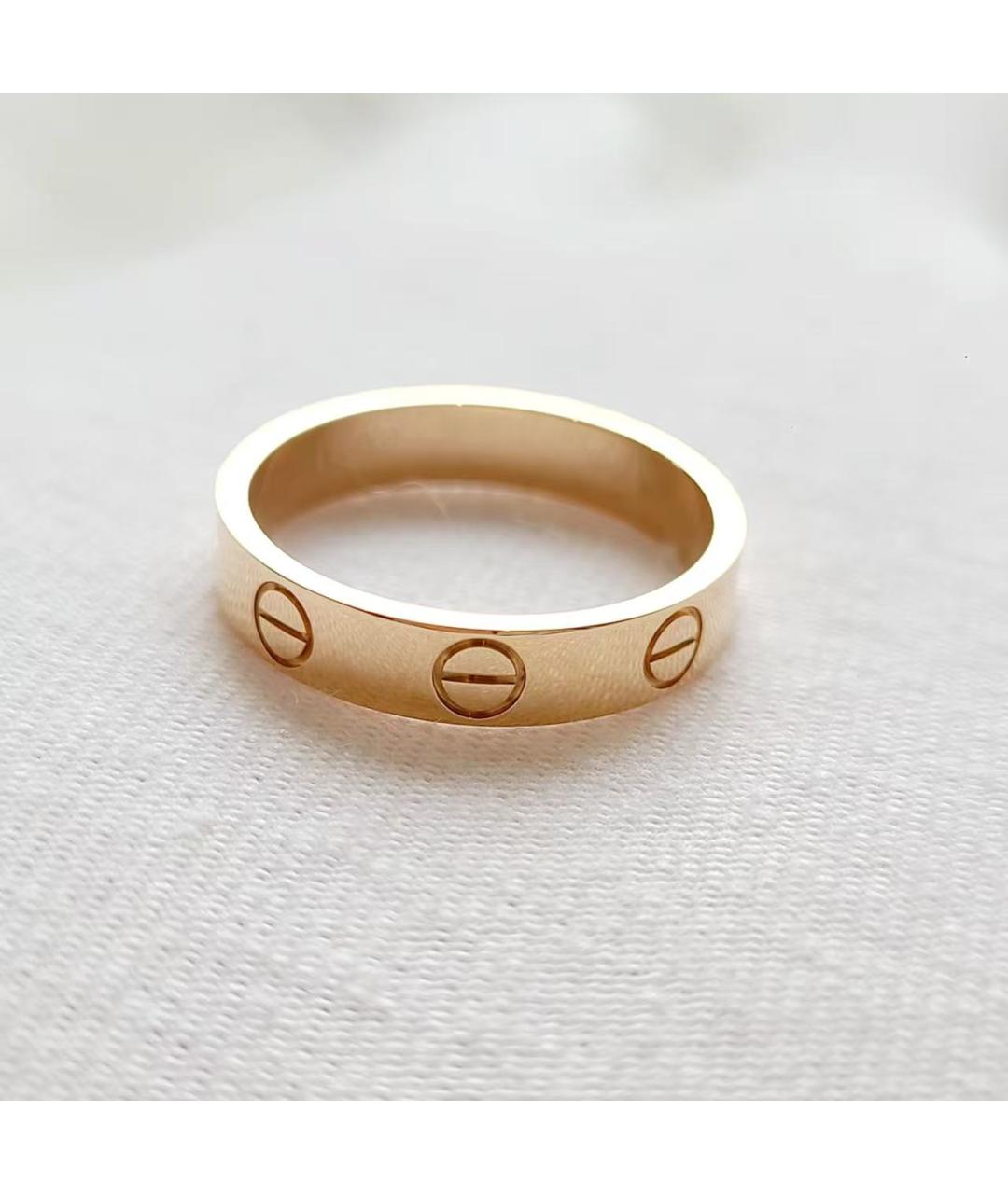 CARTIER Золотое кольцо из розового золота, фото 6