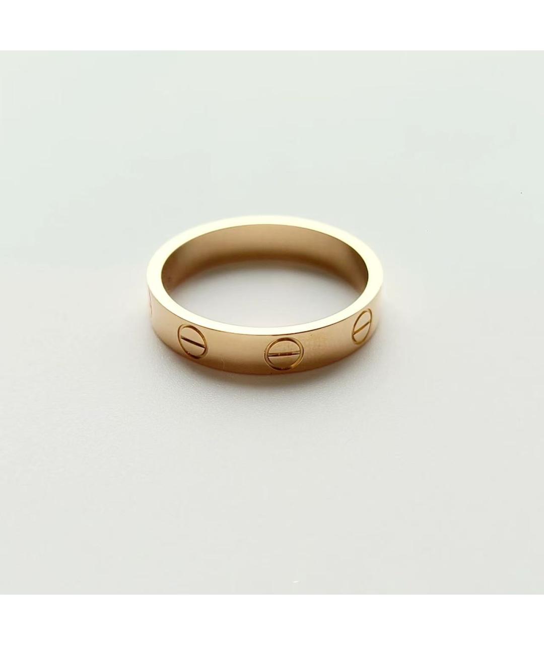 CARTIER Золотое кольцо из розового золота, фото 3