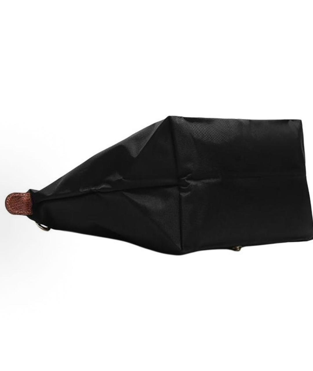 LONGCHAMP Черная сумка с короткими ручками, фото 3