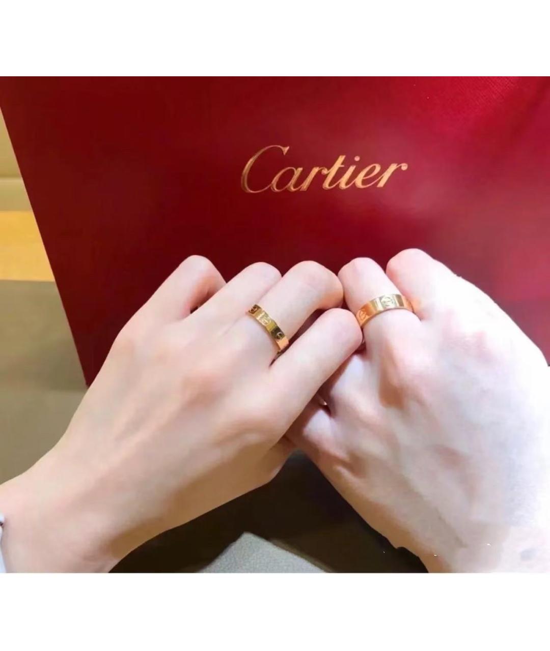 CARTIER Золотое кольцо из розового золота, фото 6