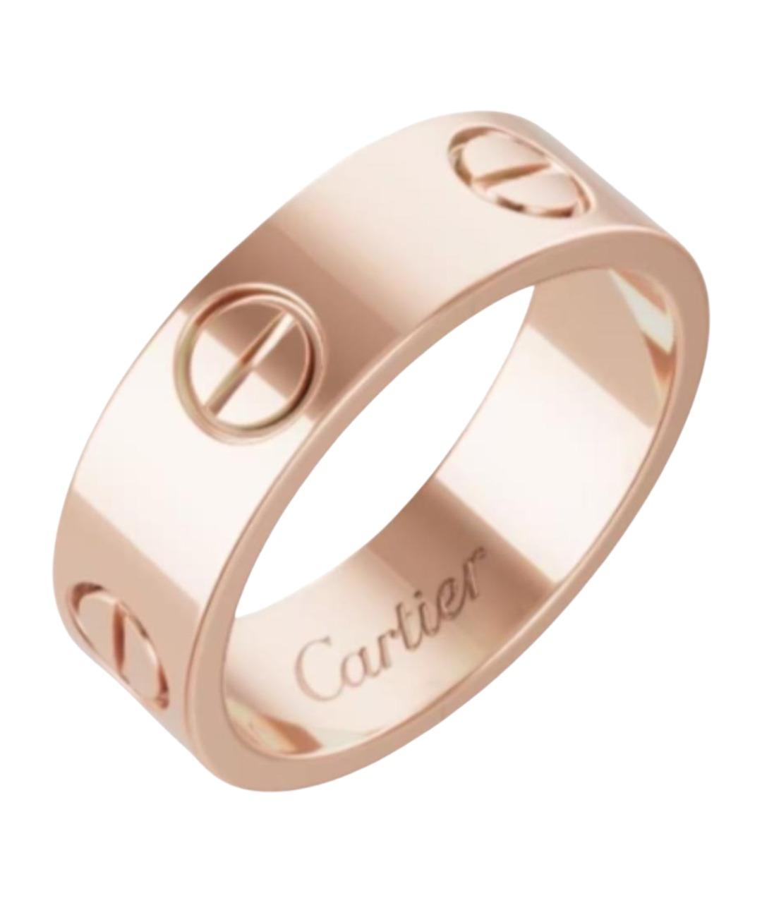 CARTIER Золотое кольцо из розового золота, фото 1