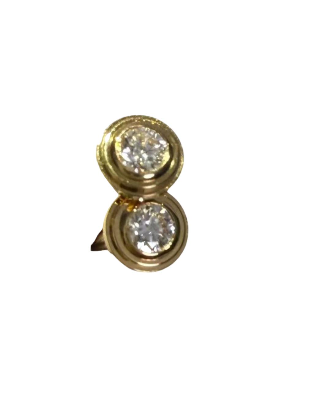 CARTIER Золотые серьги из желтого золота, фото 7