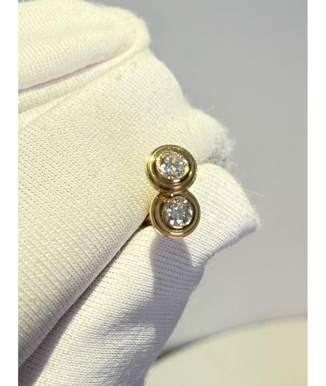 CARTIER Золотые серьги из желтого золота, фото 5