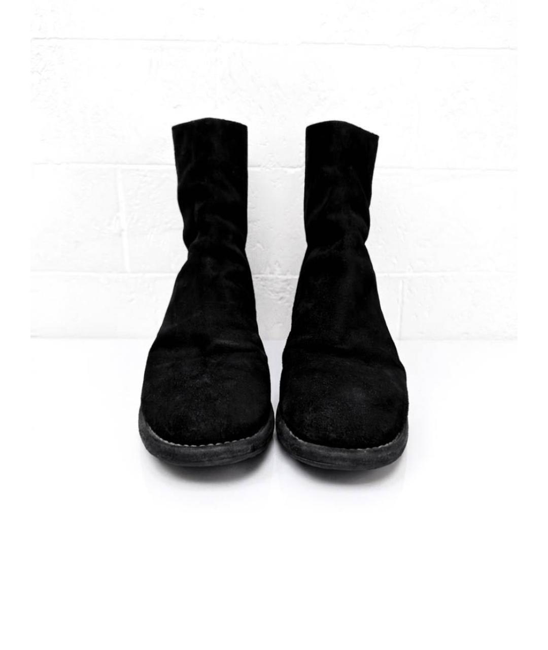 GUIDI Кожаные низкие ботинки, фото 5