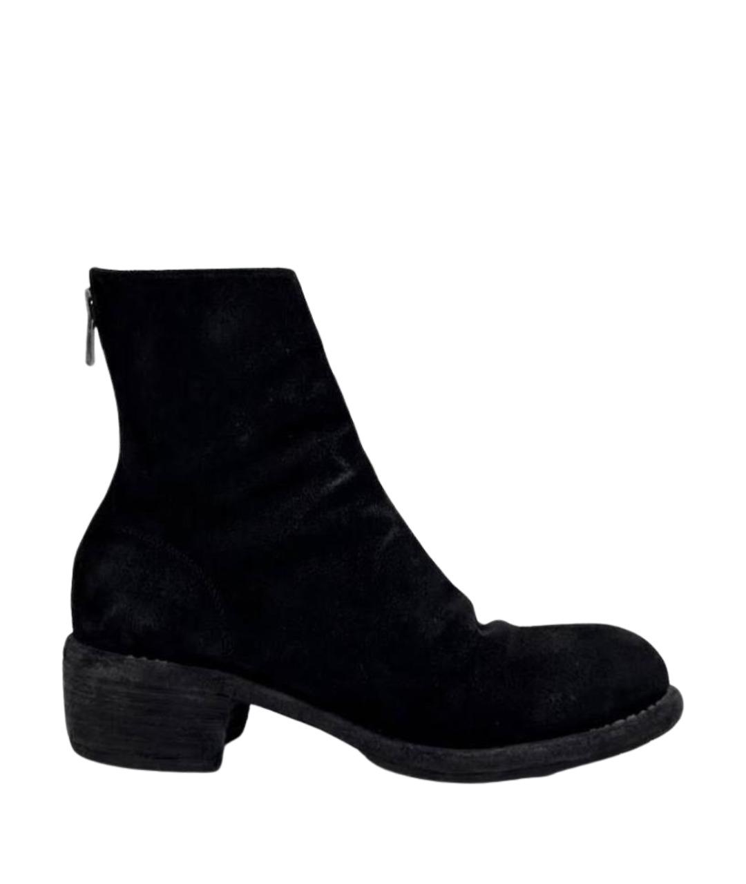 GUIDI Кожаные низкие ботинки, фото 1