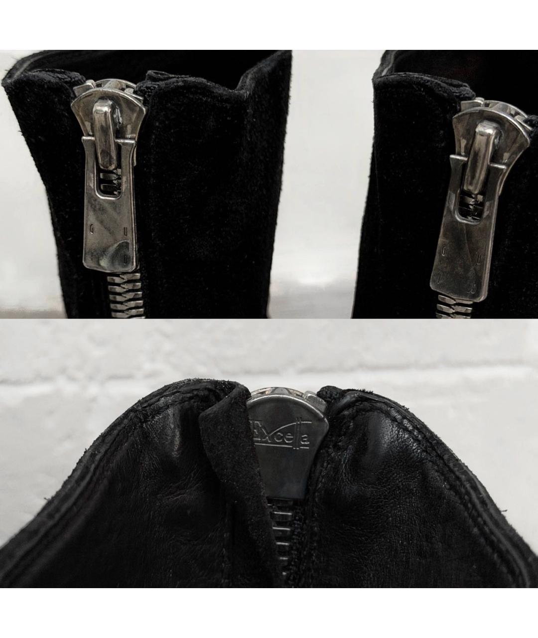 GUIDI Кожаные низкие ботинки, фото 6