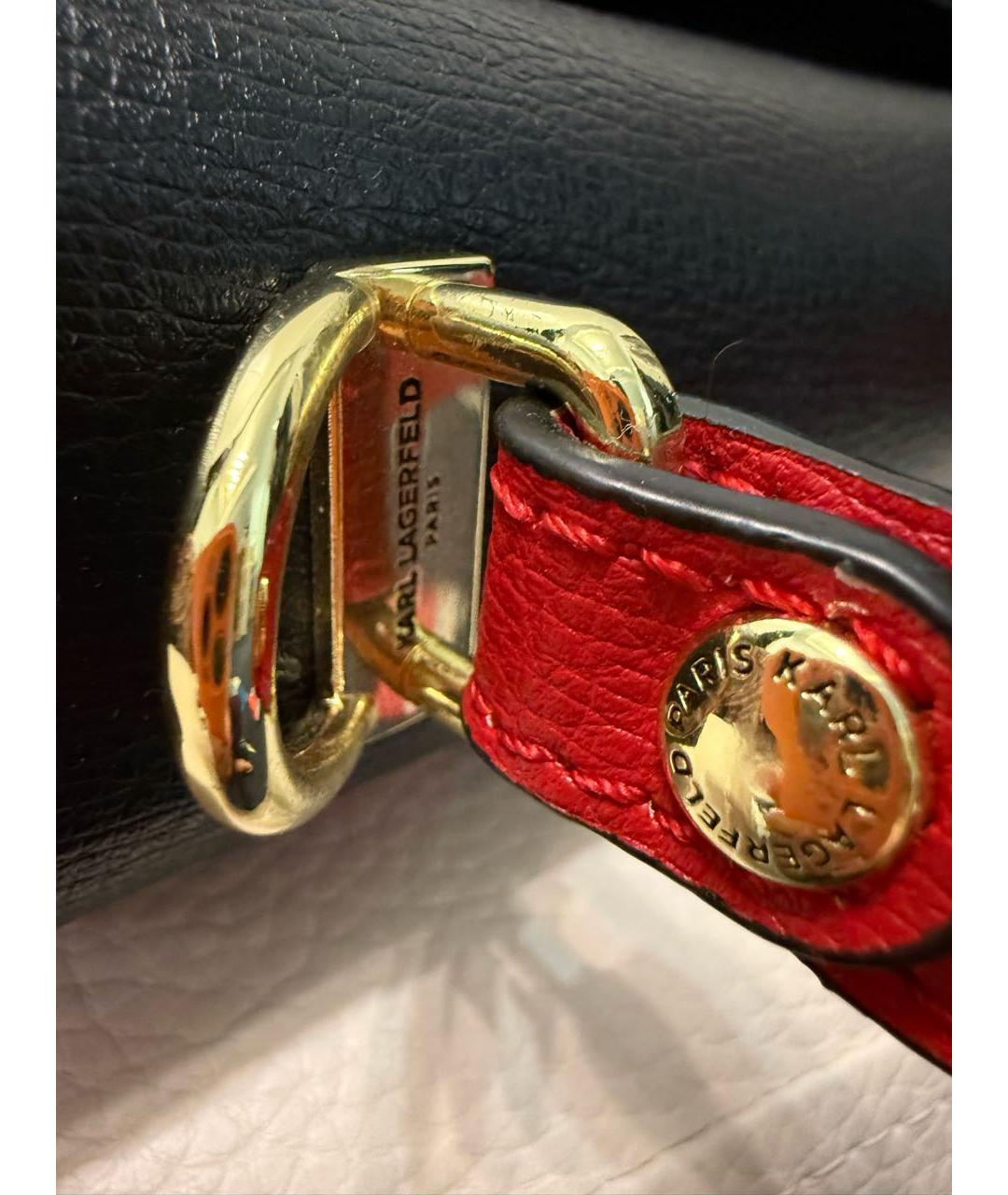 KARL LAGERFELD Мульти кожаная сумка через плечо, фото 7