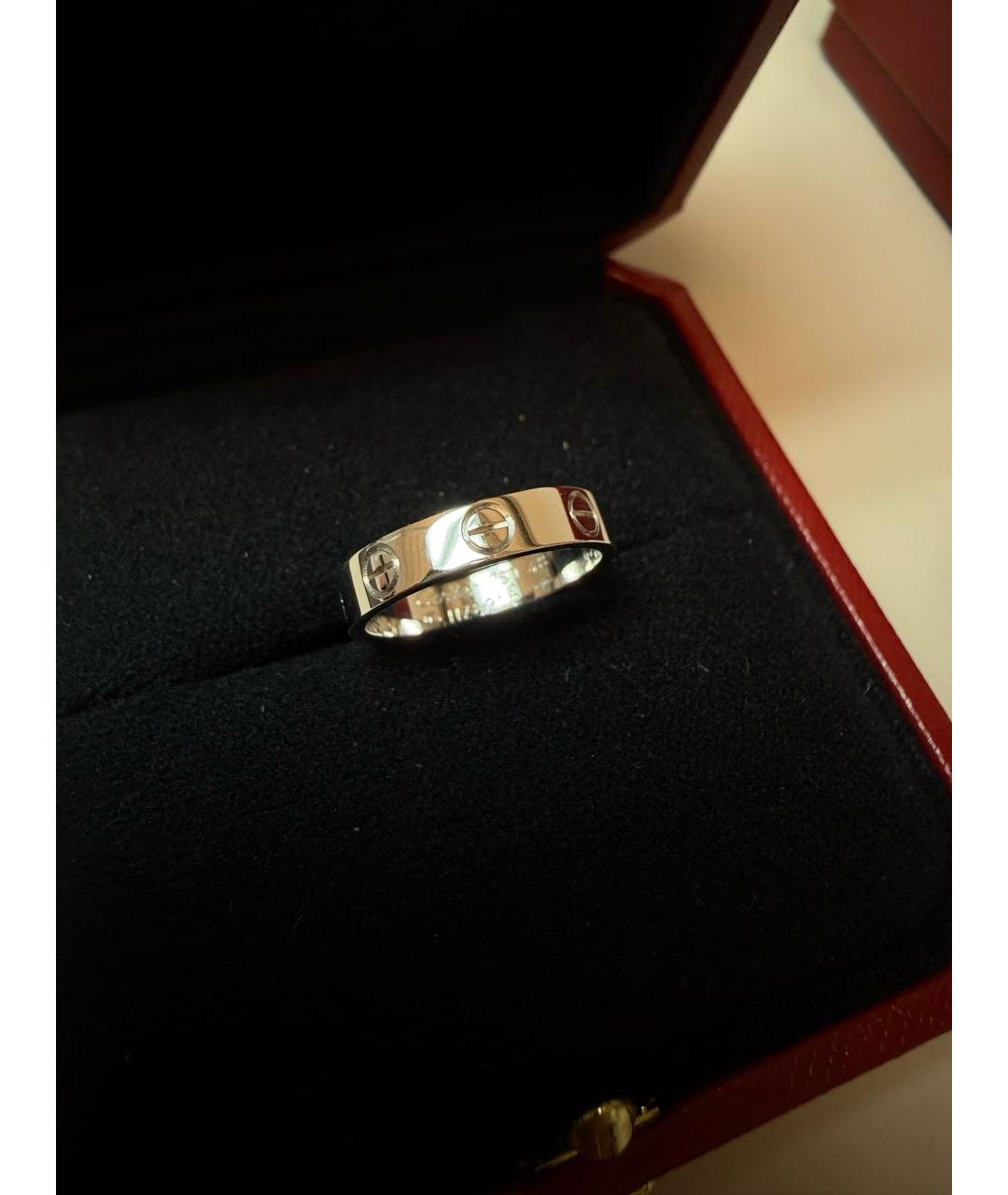 CARTIER Белое кольцо из белого золота, фото 2