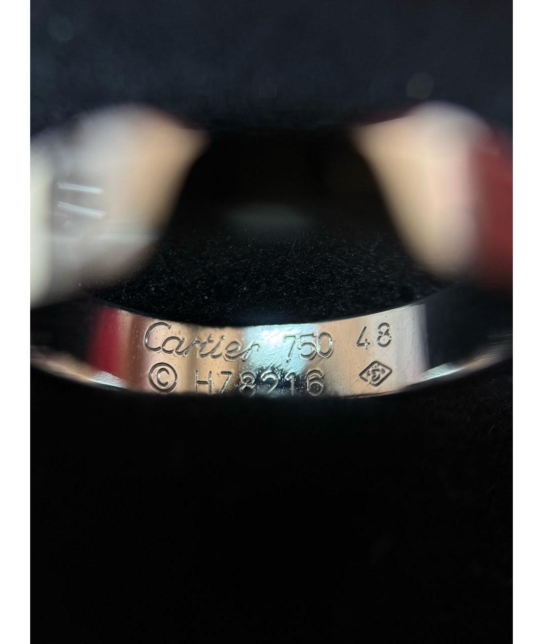 CARTIER Белое кольцо из белого золота, фото 4