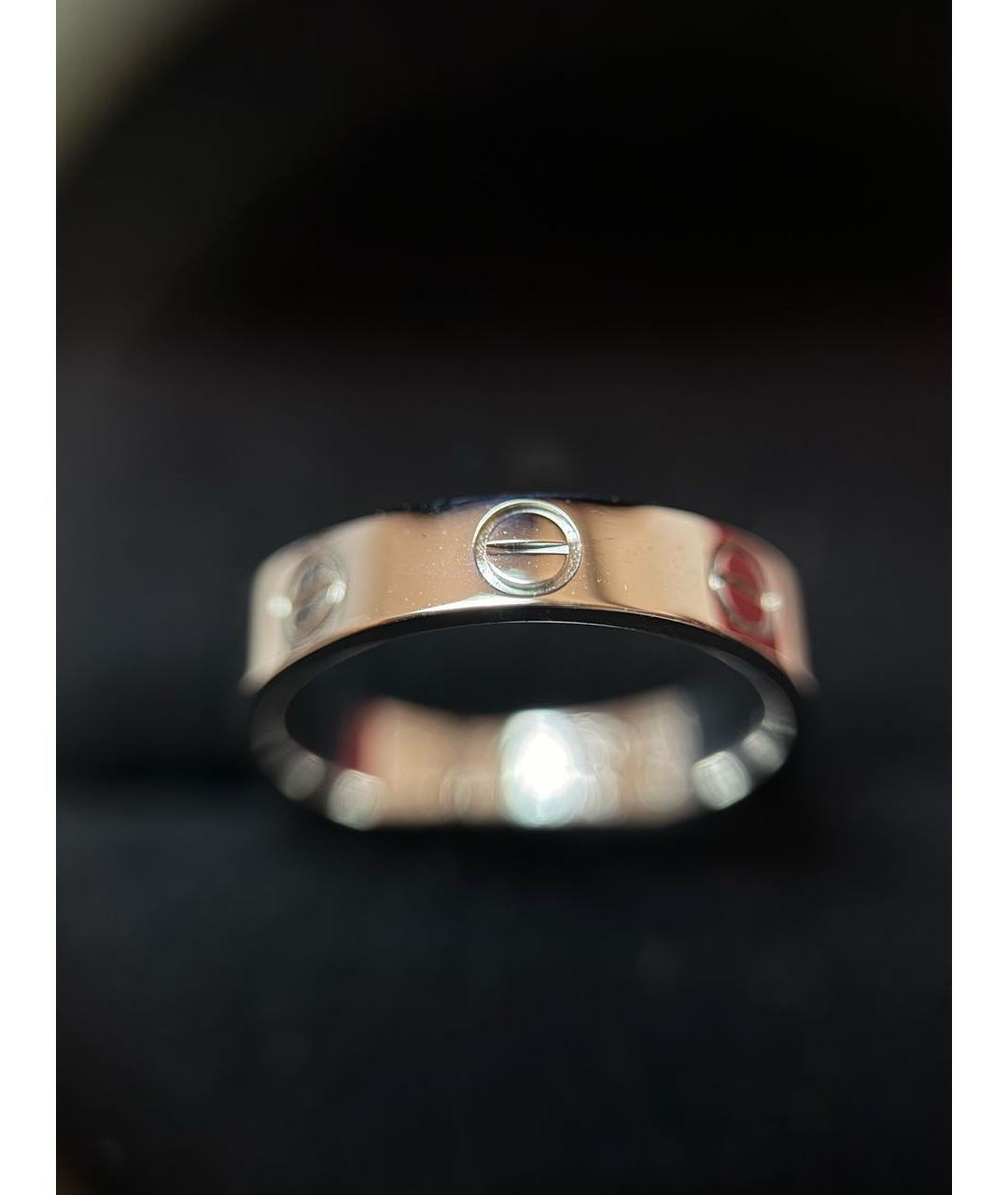CARTIER Белое кольцо из белого золота, фото 3