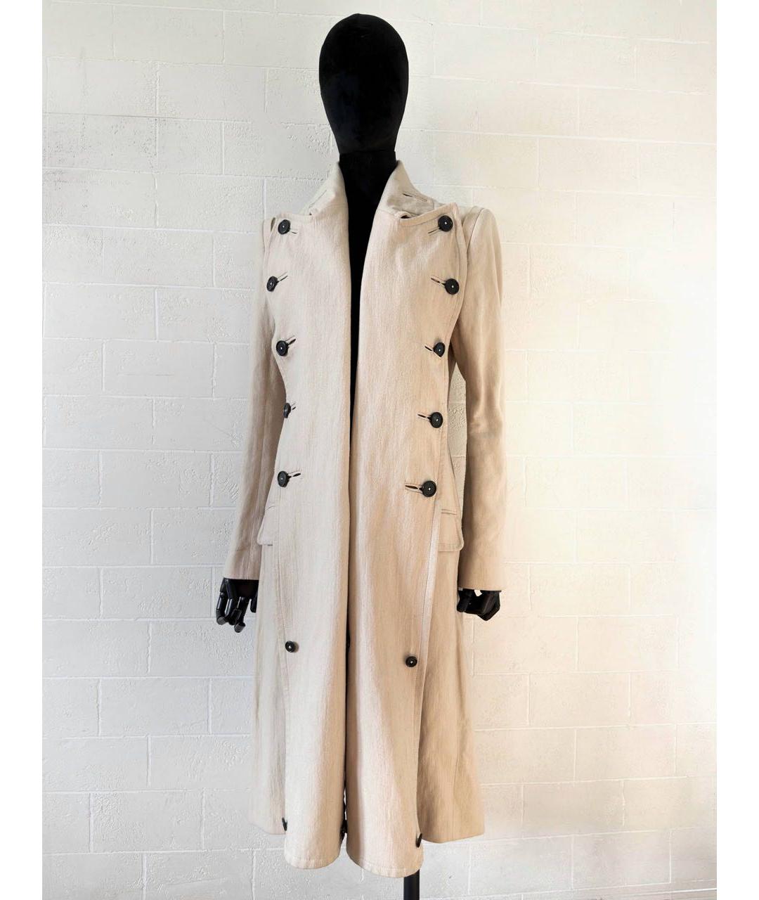 ANN DEMEULEMEESTER Шерстяное пальто, фото 2