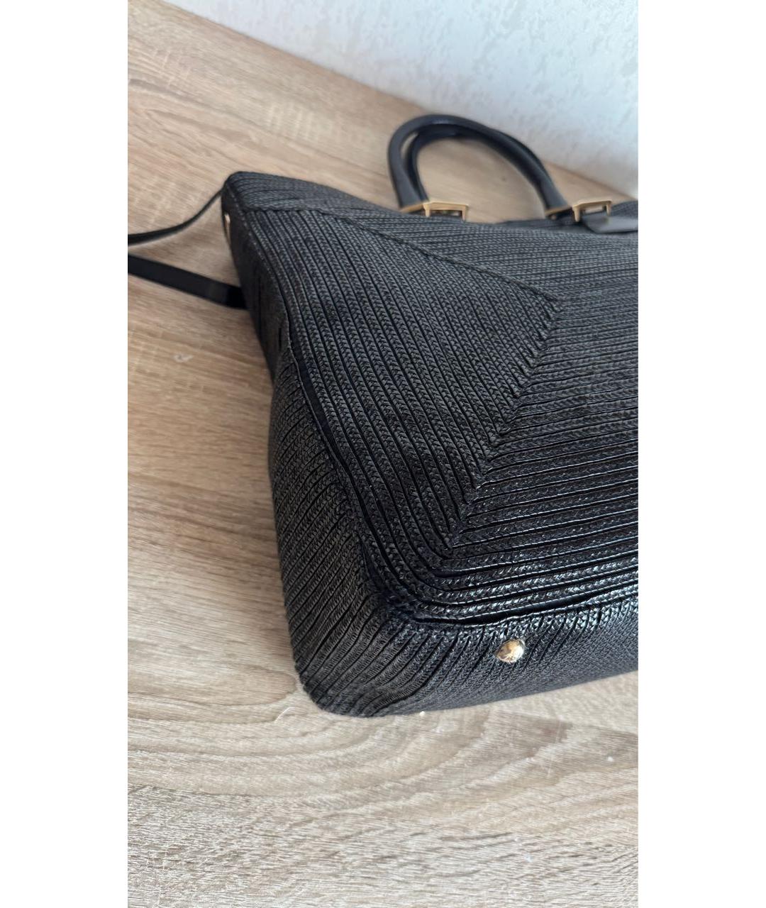 FENDI Черная сумка с короткими ручками, фото 6