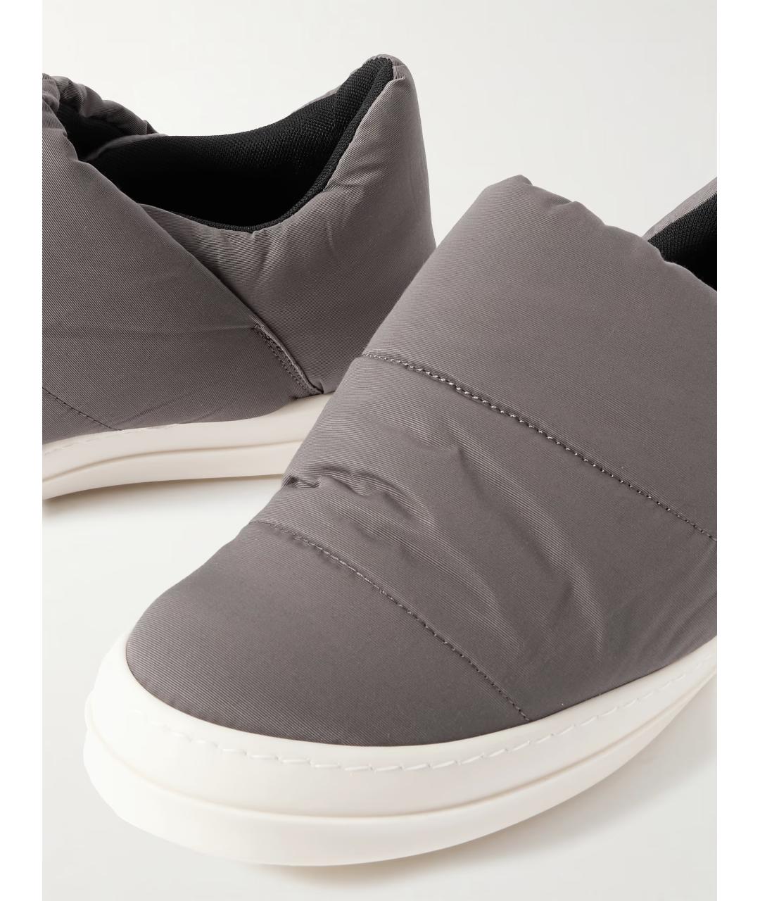 RICK OWENS DRKSHDW Бежевые низкие кроссовки / кеды, фото 9