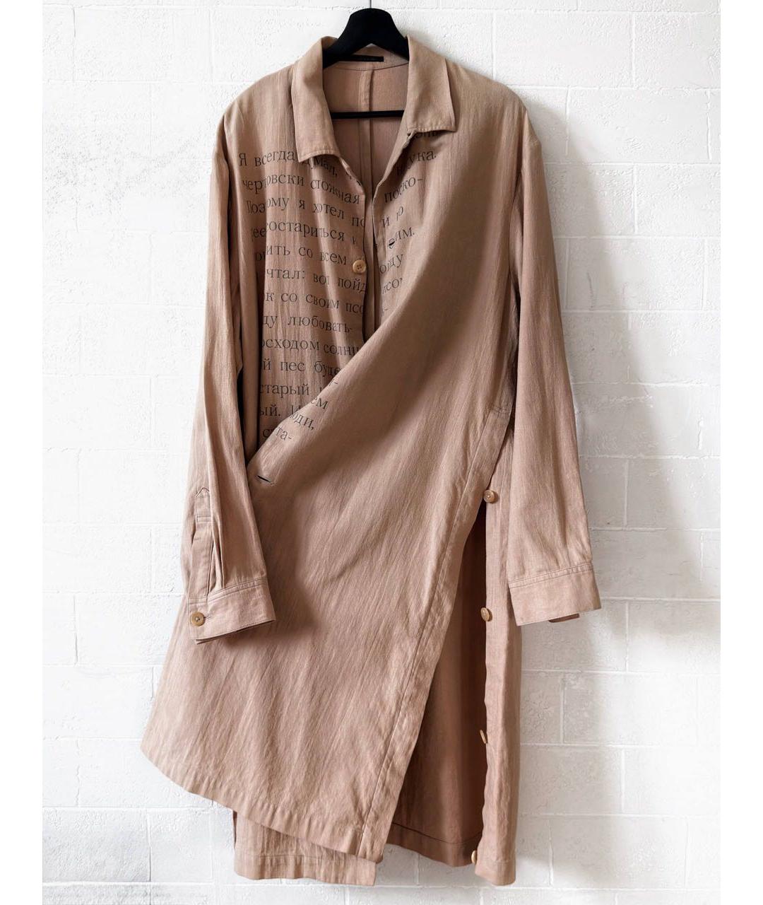 YOHJI YAMAMOTO Пальто, фото 4