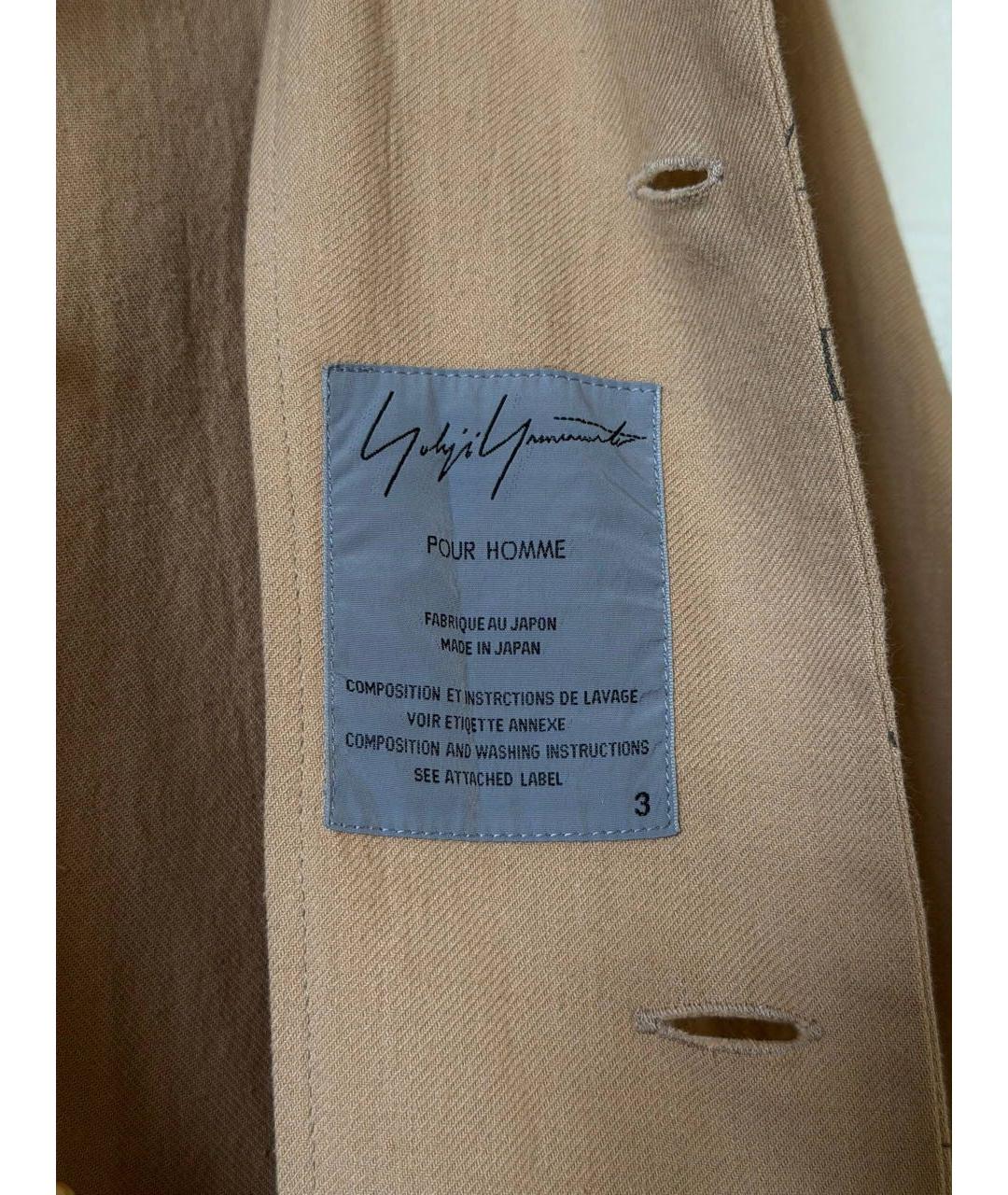 YOHJI YAMAMOTO Пальто, фото 5