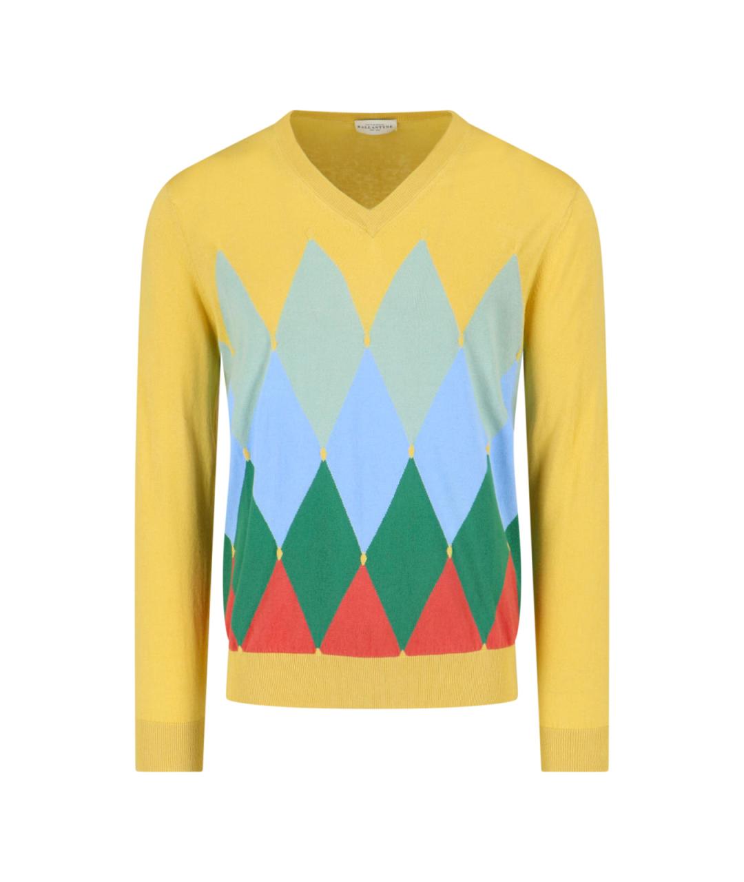 BALLANTYNE Мульти хлопковый джемпер / свитер, фото 1