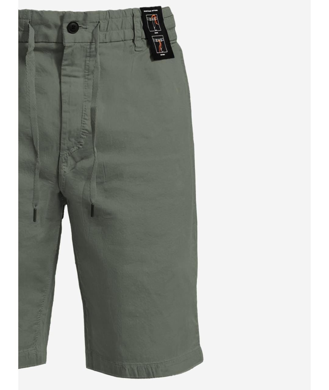 HUGO BOSS Зеленые хлопковые шорты, фото 3