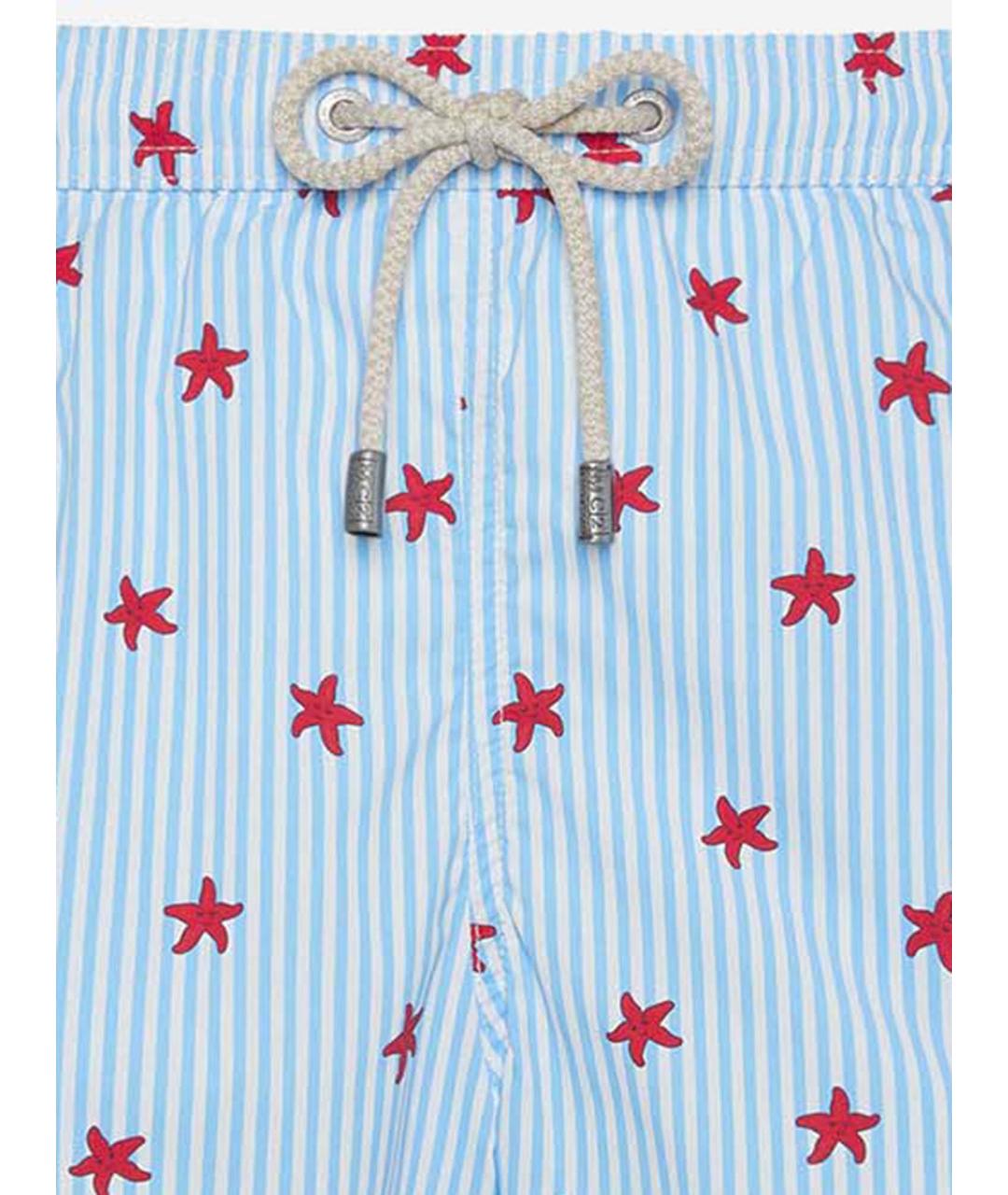 MC2 SAINT BARTH Голубые полиэстеровые плавки, фото 3