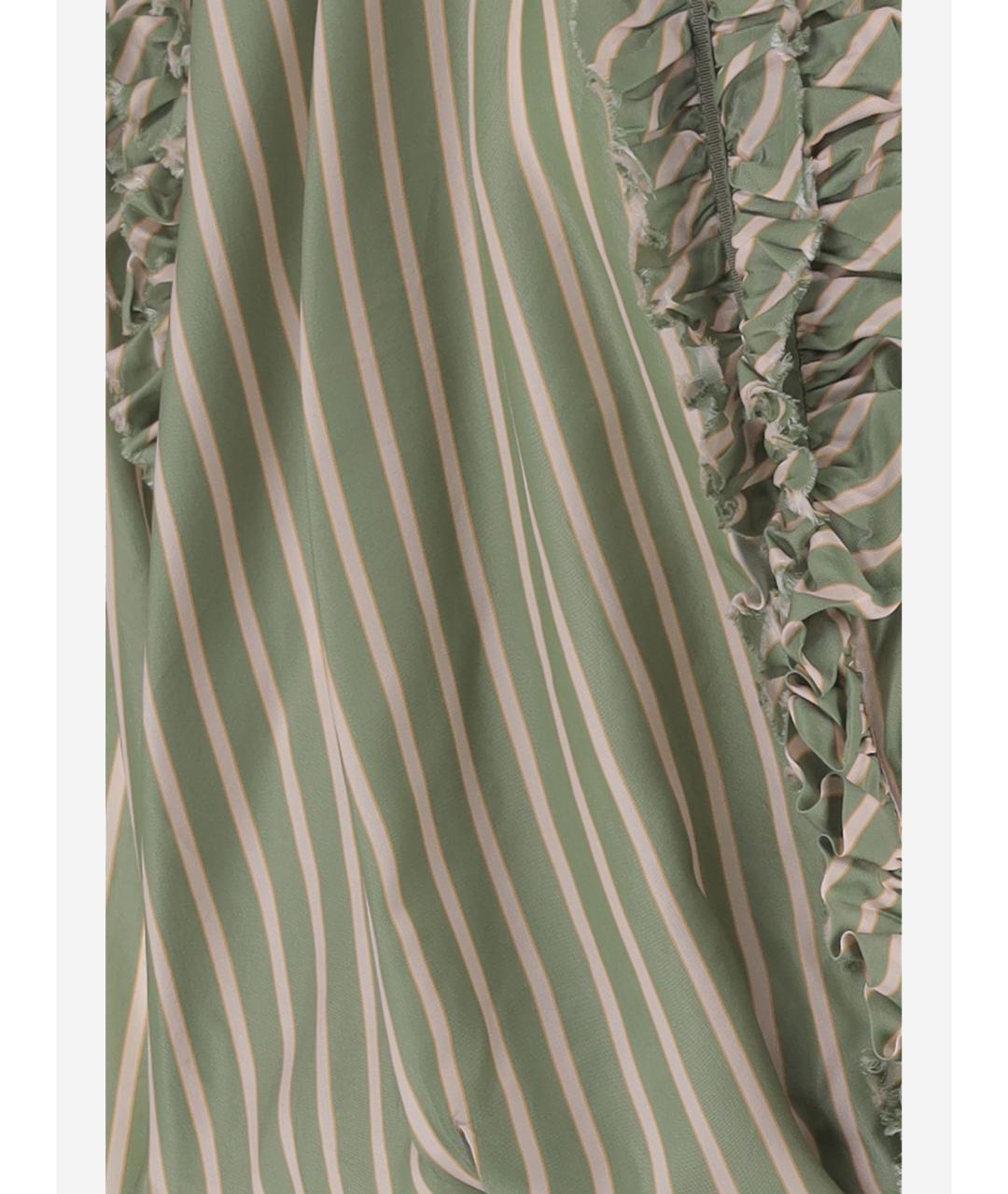 DRIES VAN NOTEN Зеленая рубашка, фото 3