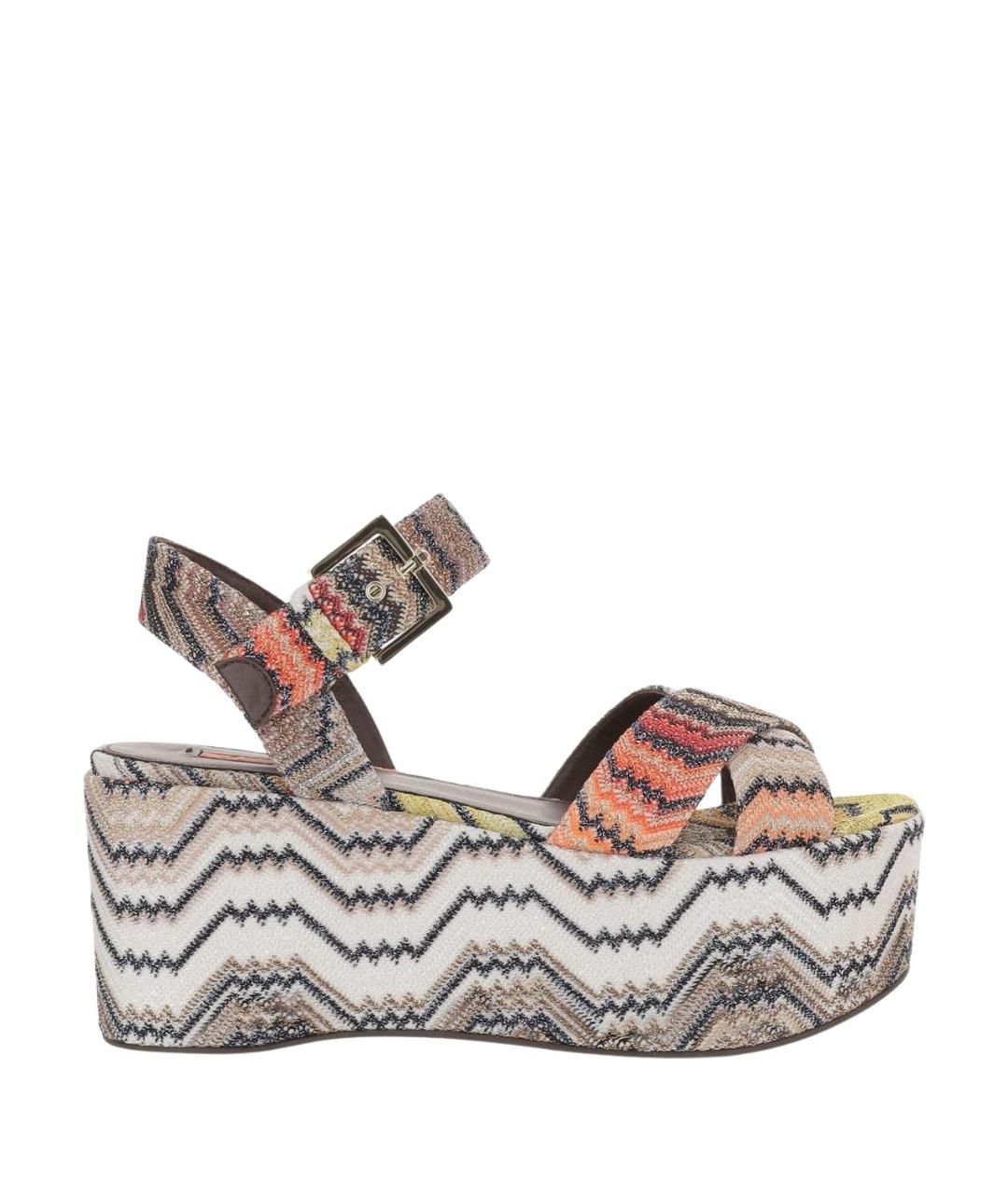 MISSONI Мульти босоножки, фото 1