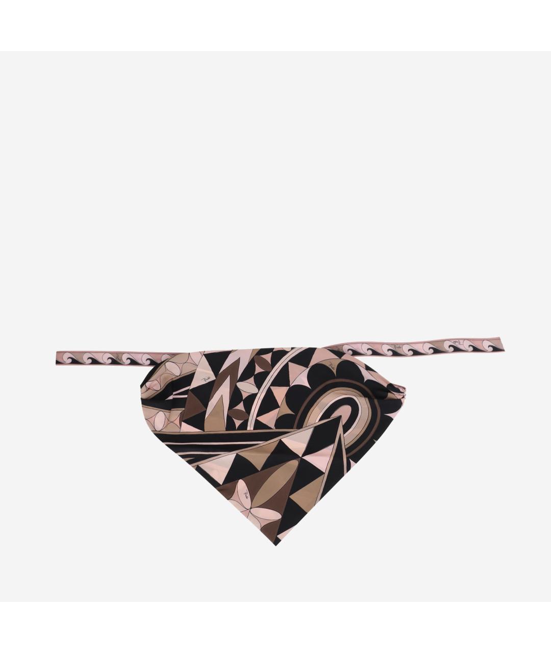 EMILIO PUCCI Бежевый шарф, фото 3