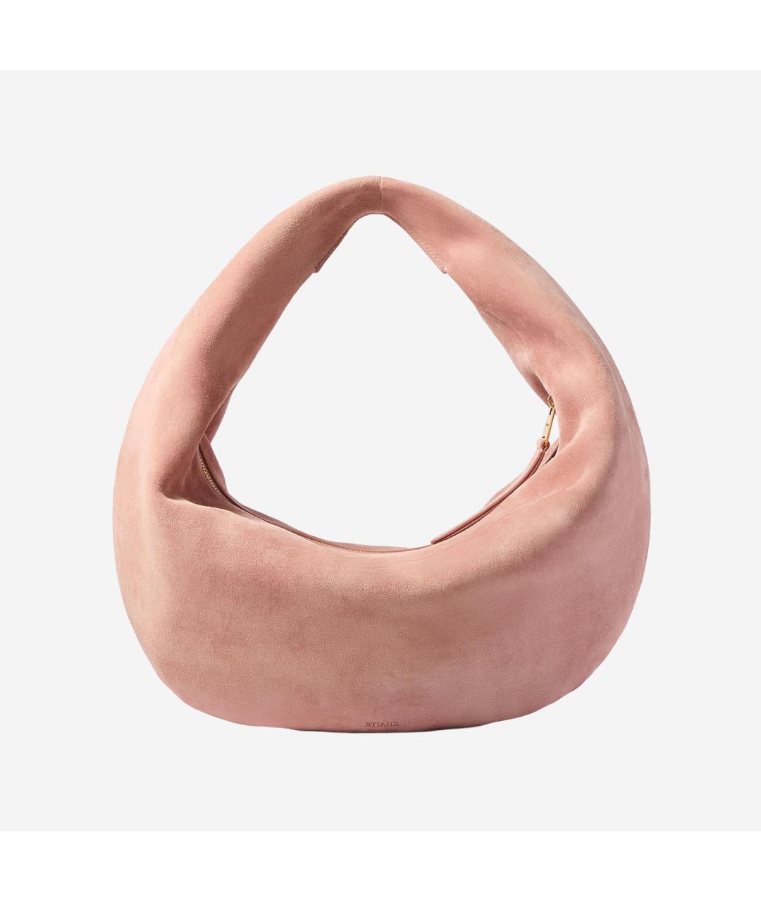 KHAITE Розовая кожаная сумка тоут, фото 3