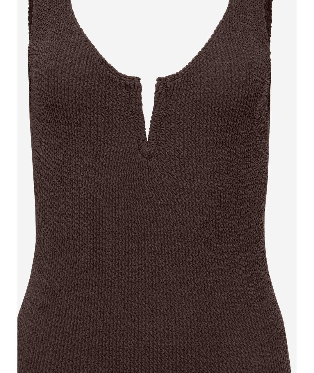 SORBET ISLAND Коричневый полиэстеровый купальник, фото 2