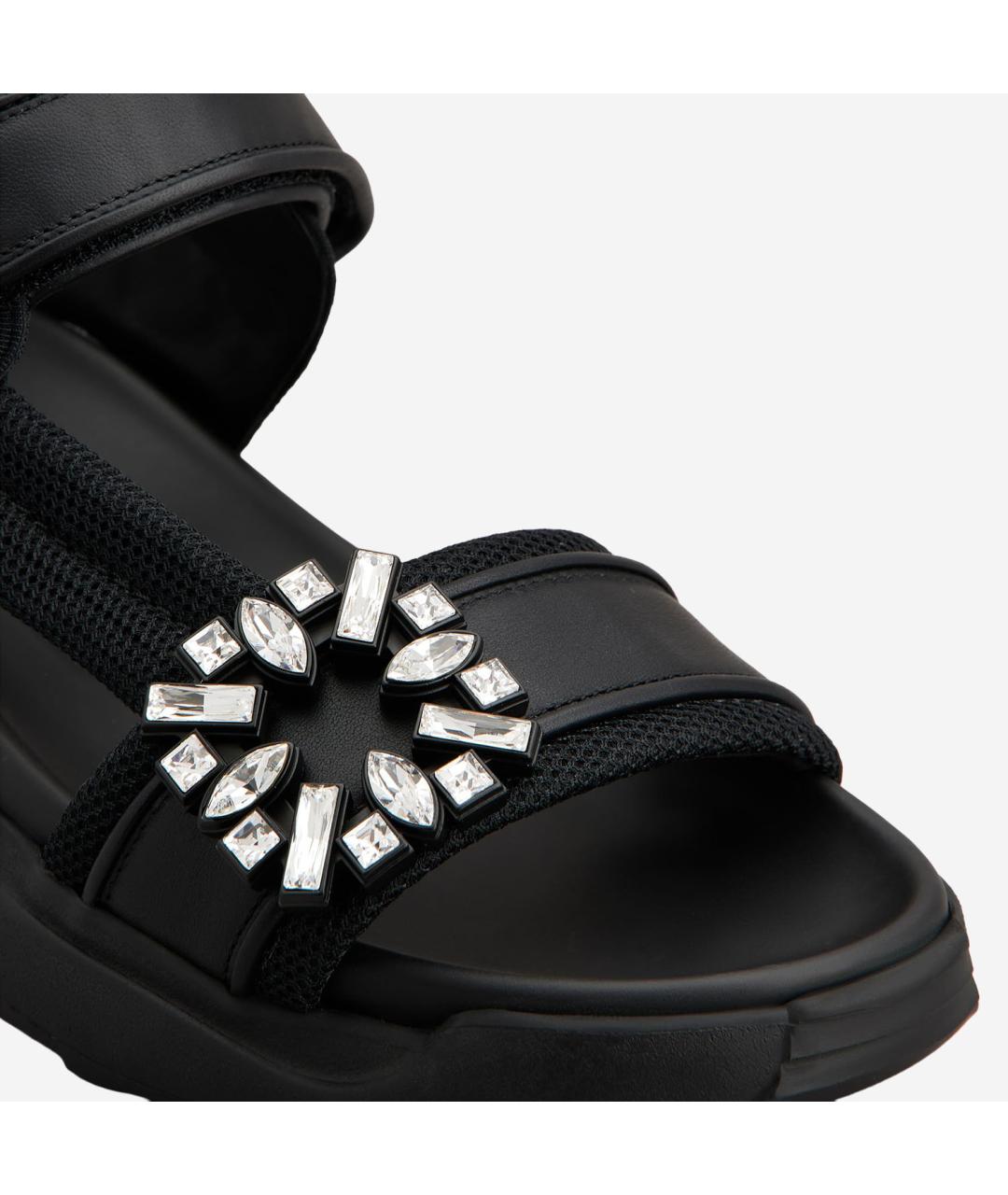 ROGER VIVIER Черные босоножки, фото 4