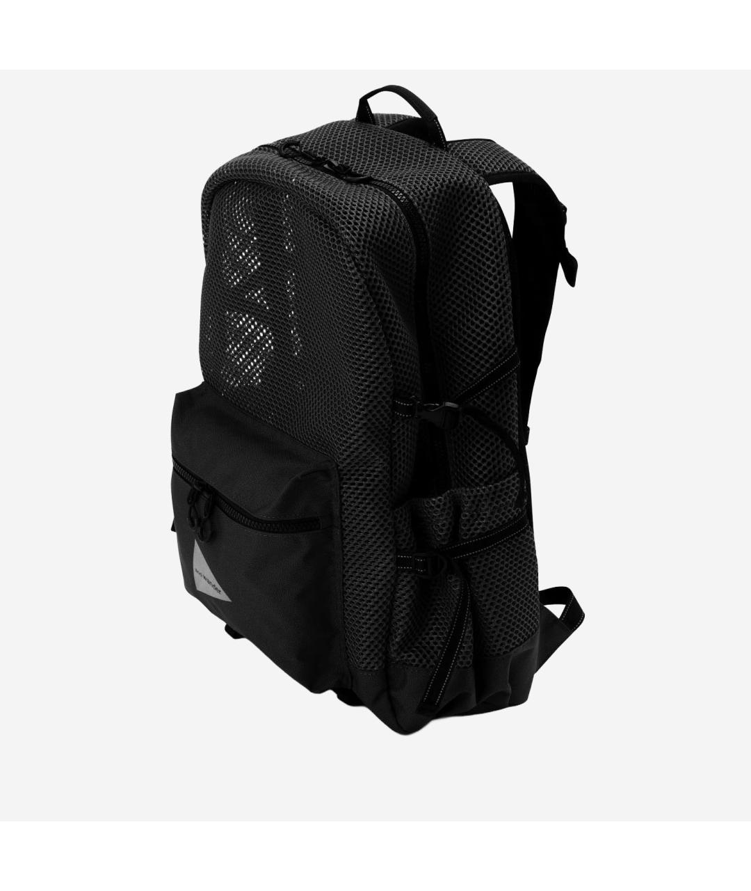 AND WANDER Черный синтетический рюкзак, фото 2