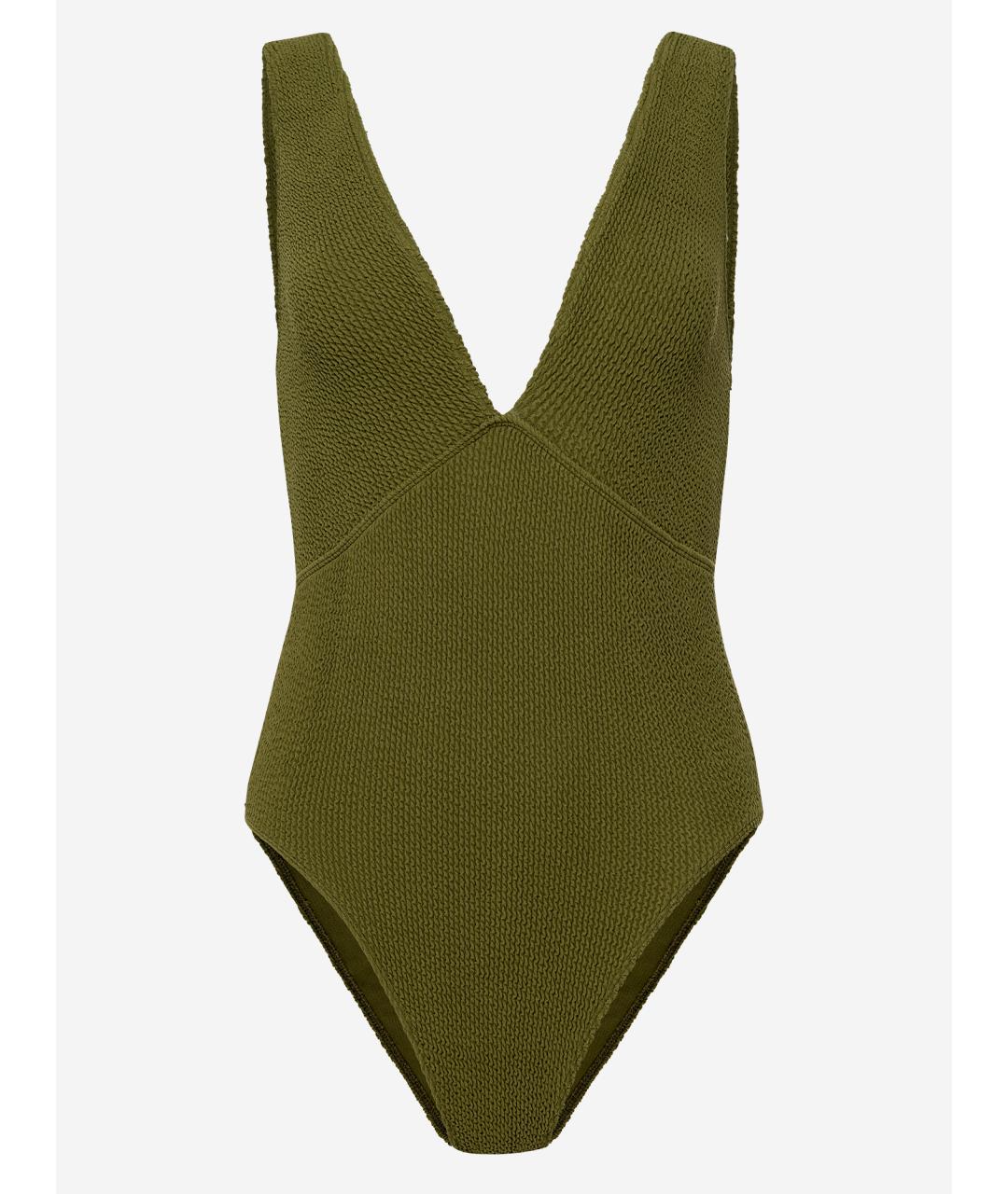 SORBET ISLAND Хаки полиэстеровый купальник, фото 3