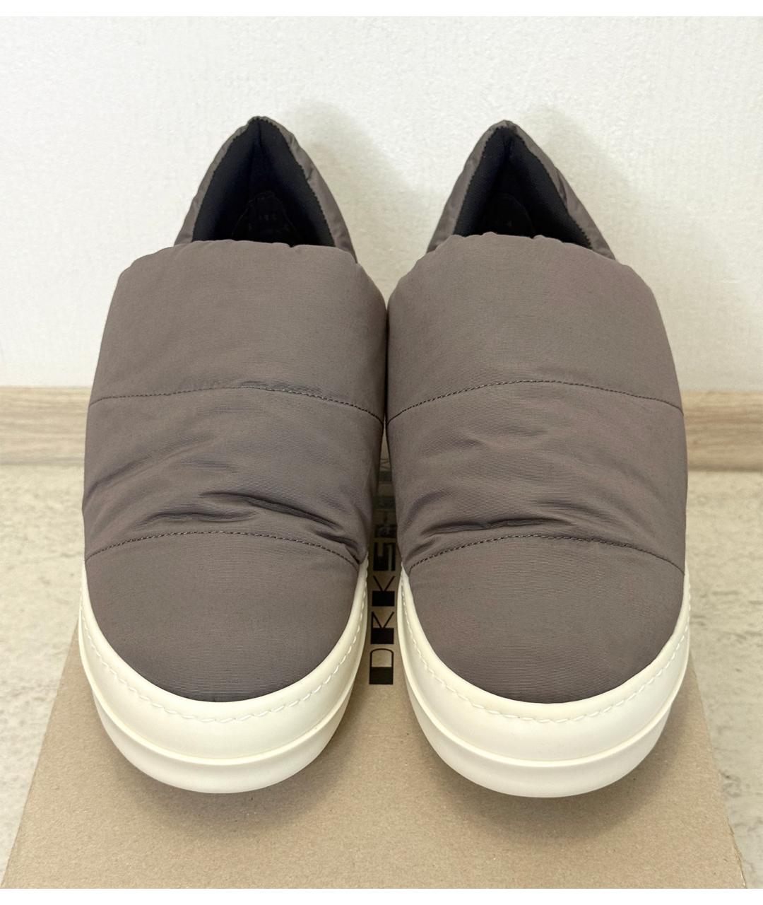 RICK OWENS DRKSHDW Бежевые кроссовки, фото 4