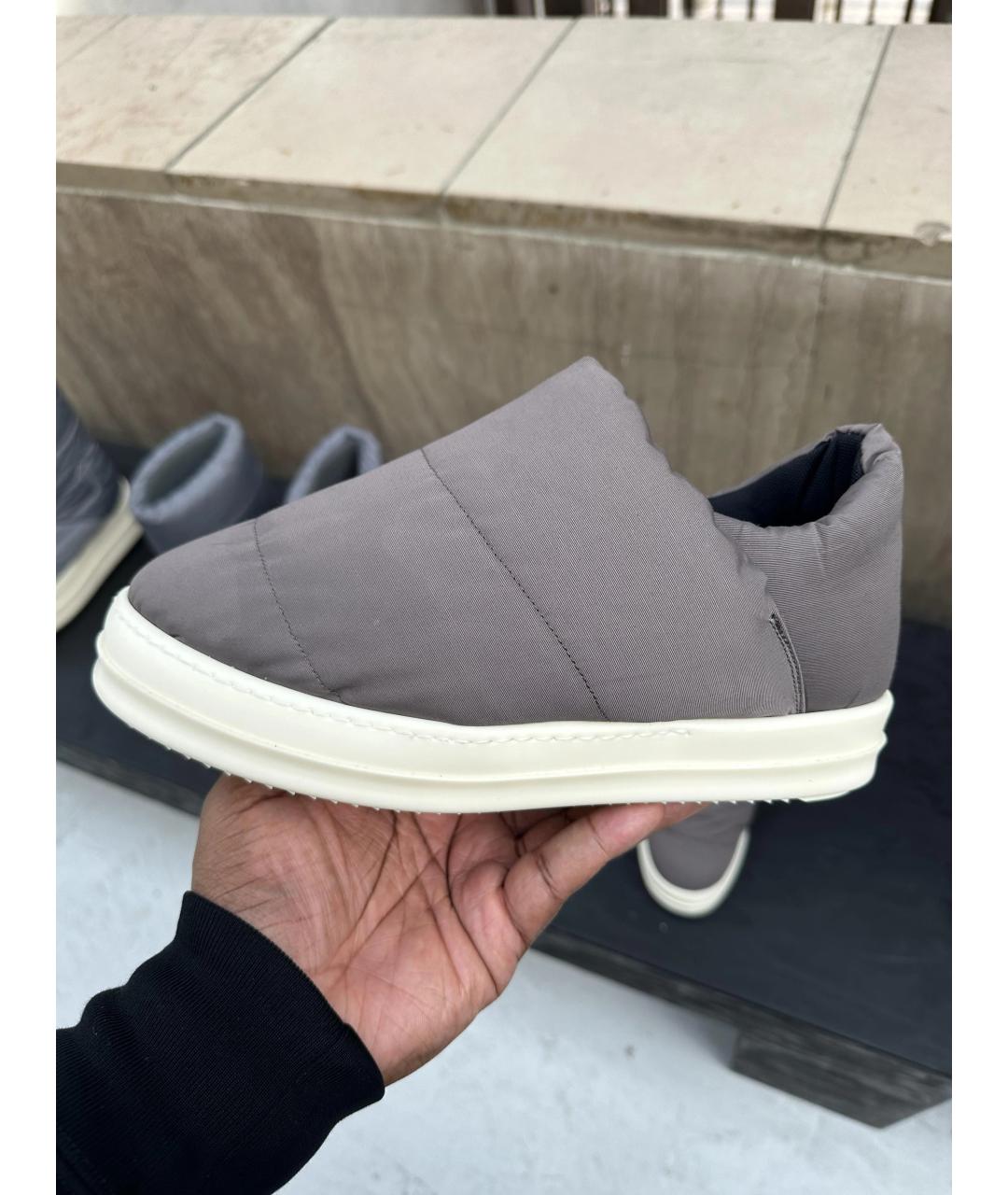 RICK OWENS DRKSHDW Бежевые кроссовки, фото 2