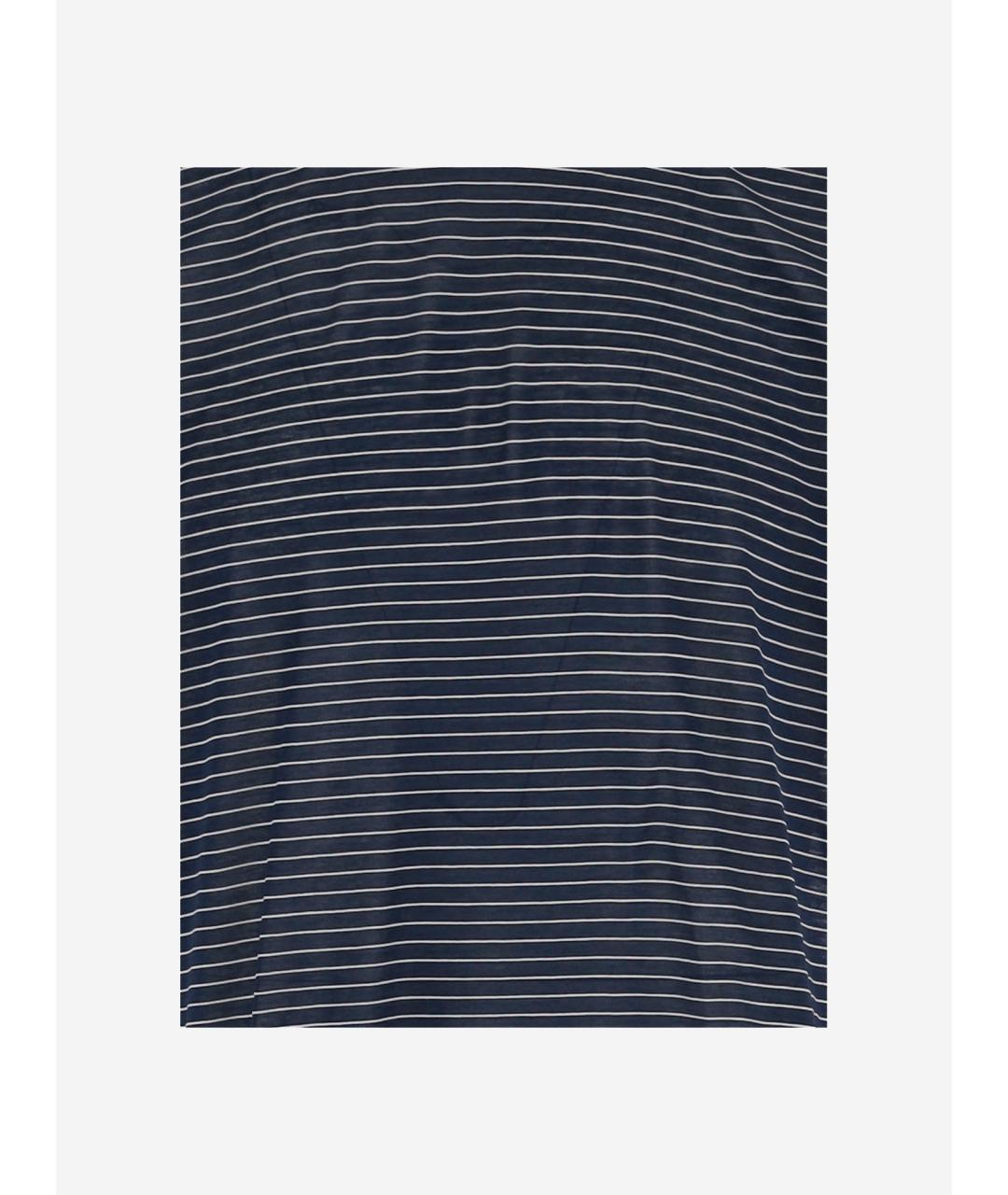 Ami Paris Синяя хлопковая футболка, фото 3