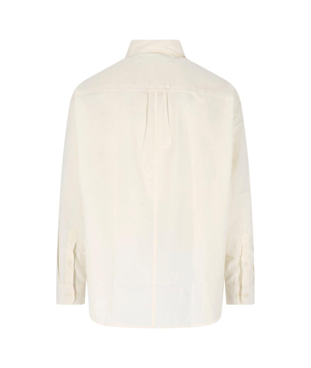 MFPEN Белая хлопковая кэжуал рубашка, фото 2