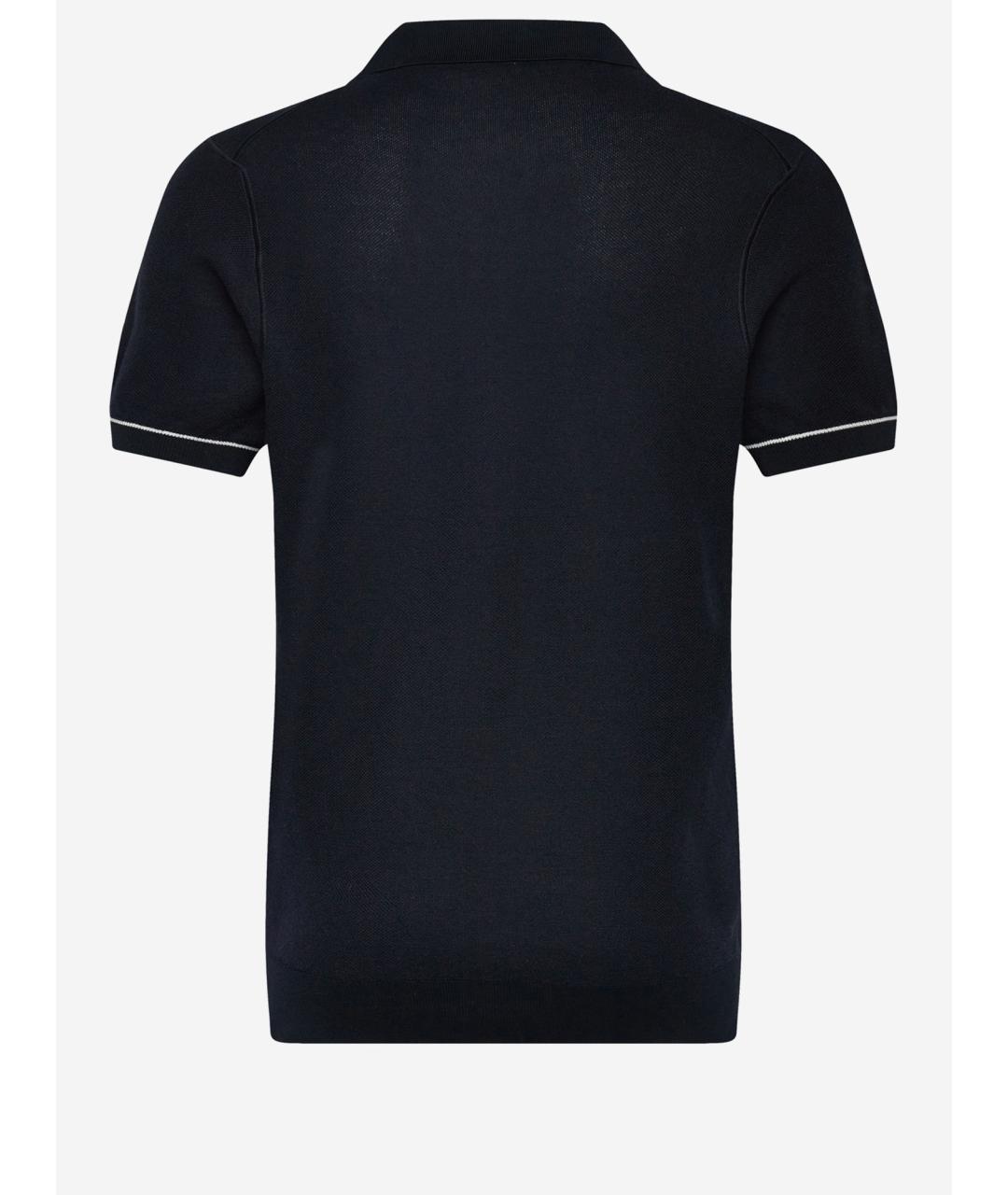 HUGO BOSS Синий хлопковый джемпер / свитер, фото 2