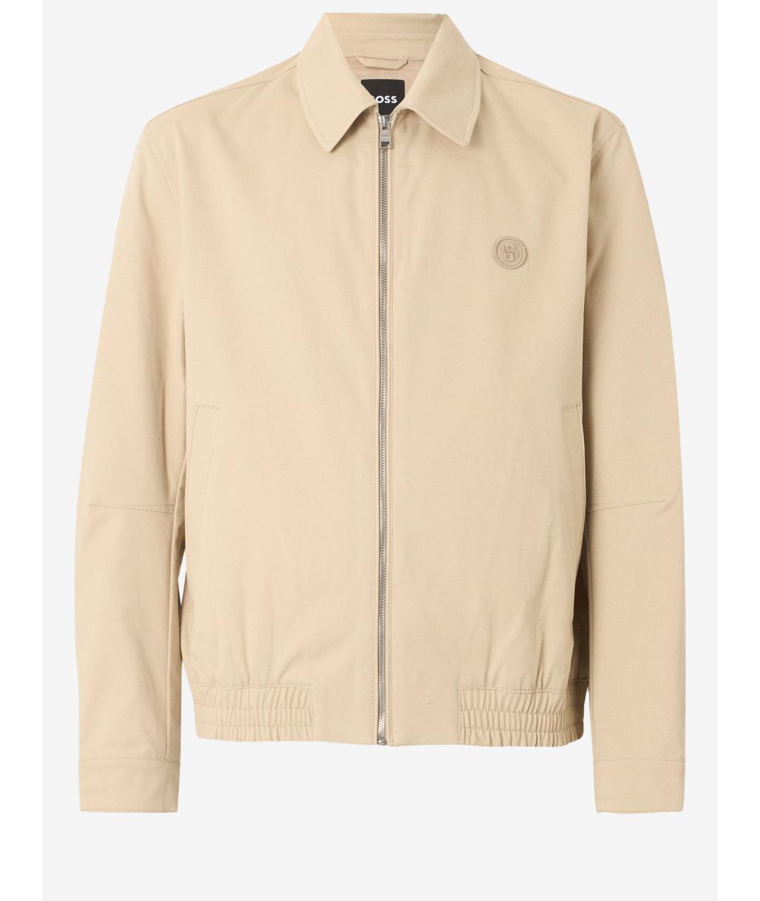 HUGO BOSS Бежевая хлопковая куртка, фото 4