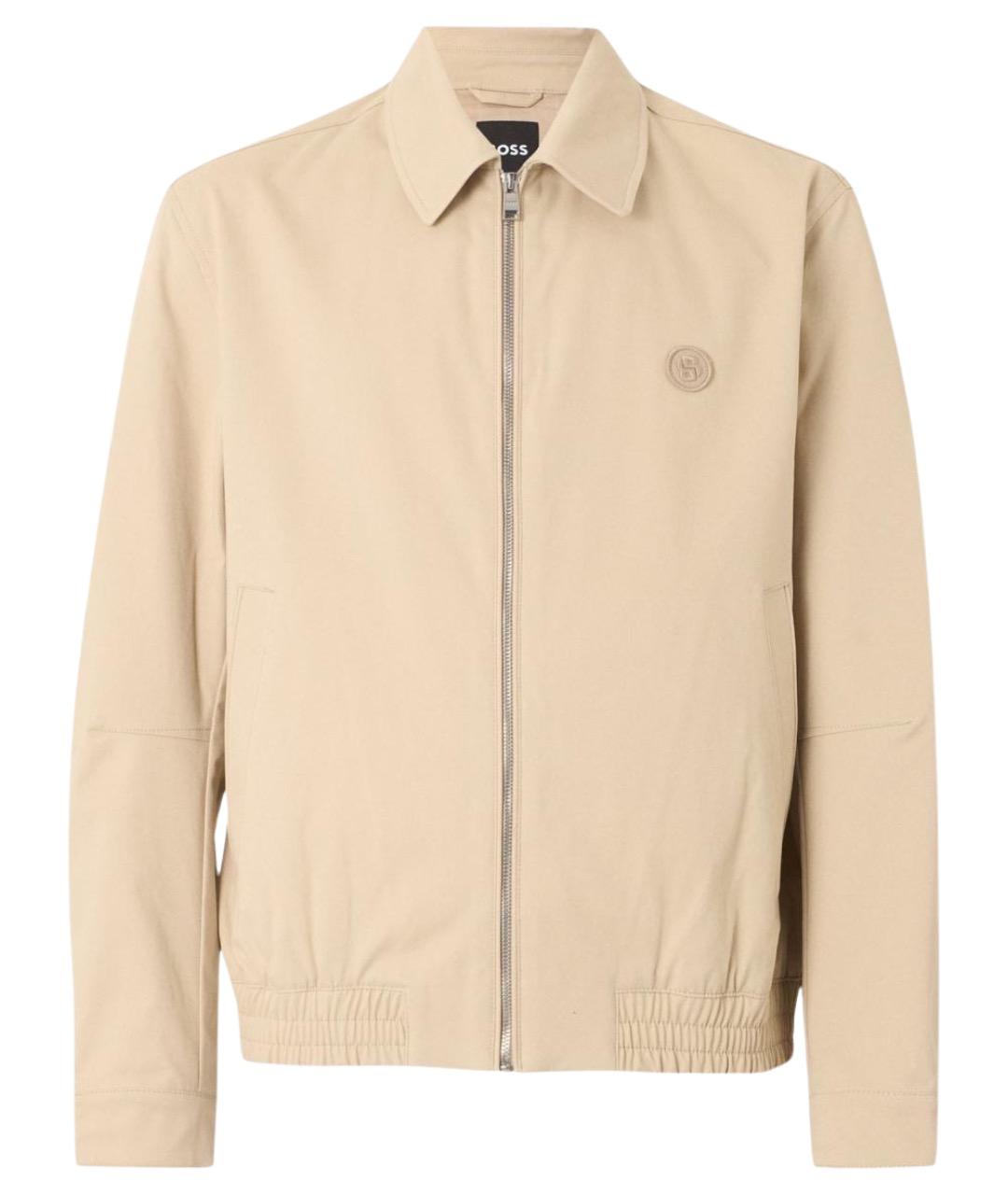 HUGO BOSS Бежевая хлопковая куртка, фото 1