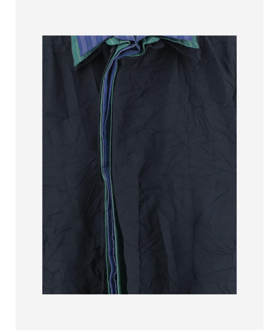 LOEWE Синее хлопковое повседневное платье, фото 4