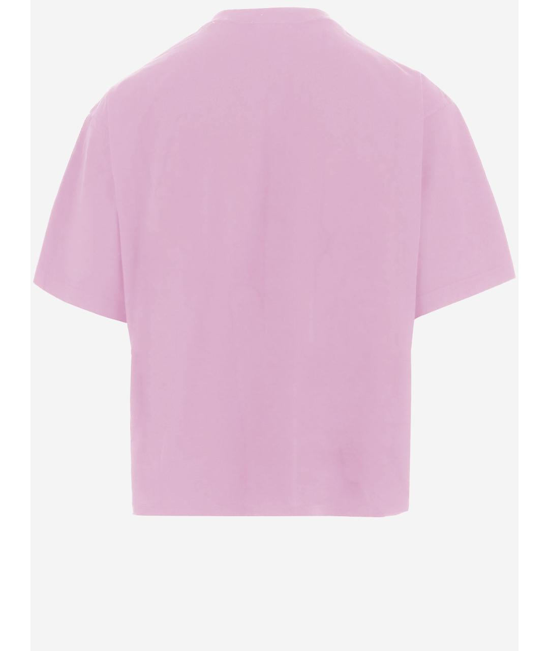 BALENCIAGA Розовая футболка, фото 2