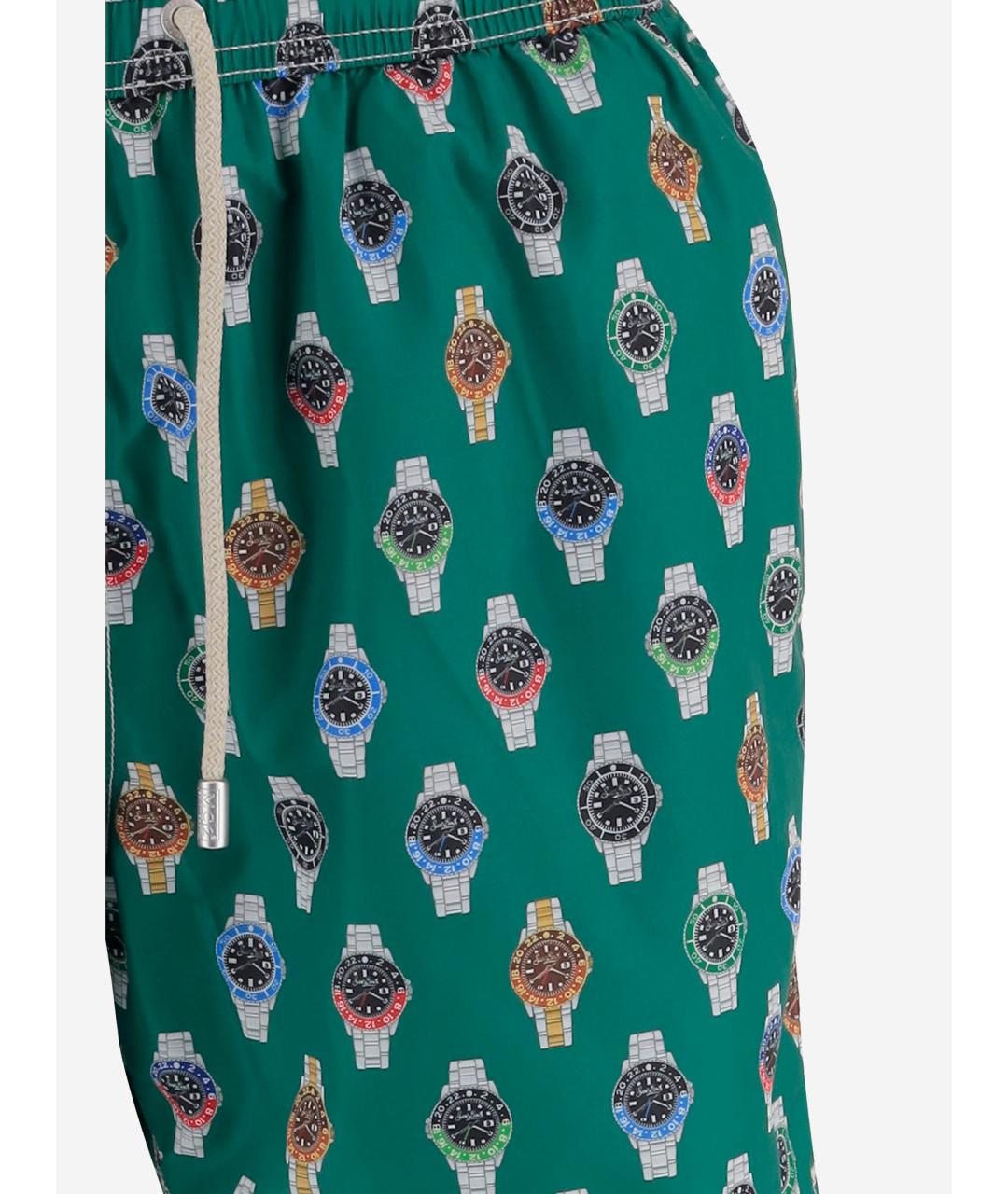 MC2 SAINT BARTH Зеленые плавки, фото 3