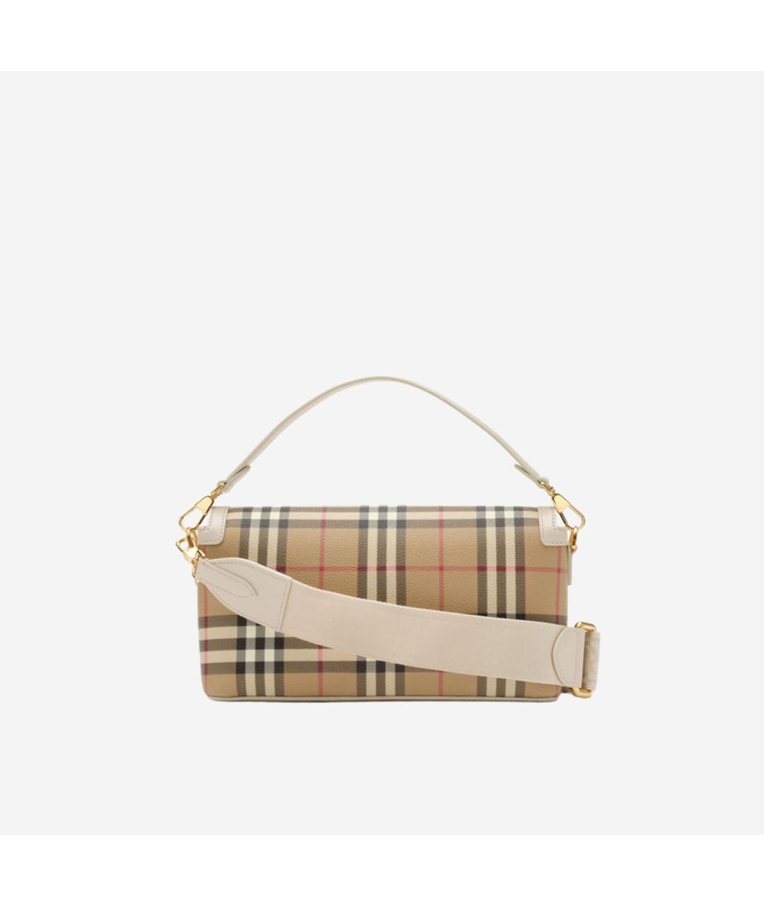 BURBERRY Бежевая сумка через плечо, фото 3