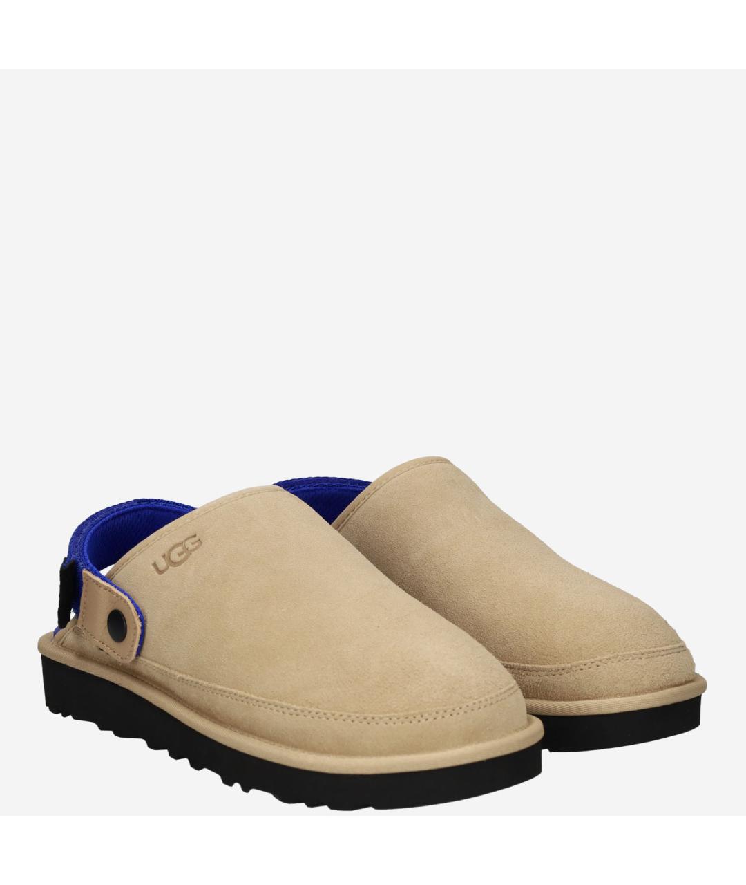 UGG AUSTRALIA Мульти нубуковые низкие ботинки, фото 2