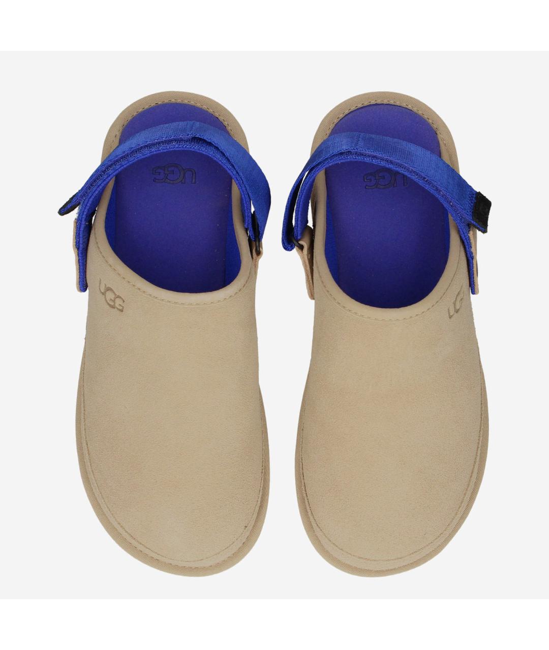 UGG AUSTRALIA Мульти нубуковые низкие ботинки, фото 4